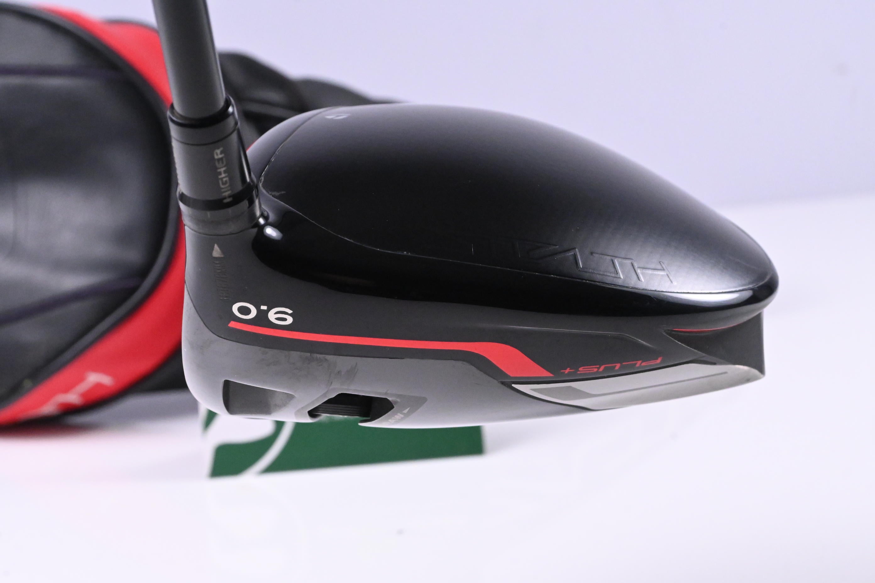 Taylormade Stealth Plus Driver / 9 Degree / Stiff Flex HZRDUS Smoke Black RDX 70