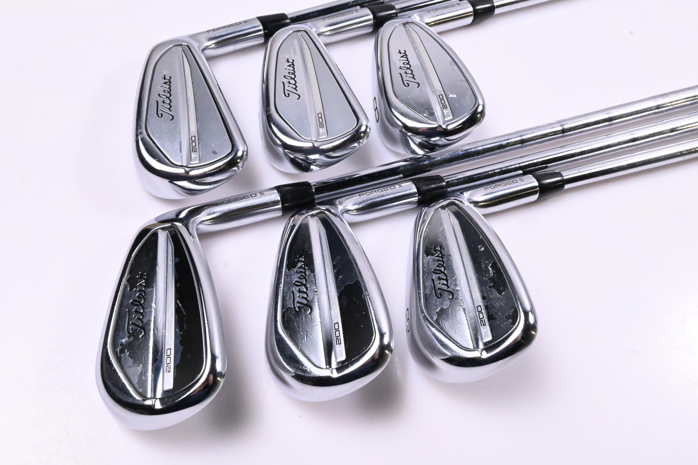 Titleist T200 2023 Irons / 6-PW+48° / Stiff Flex KBS Tour Shafts