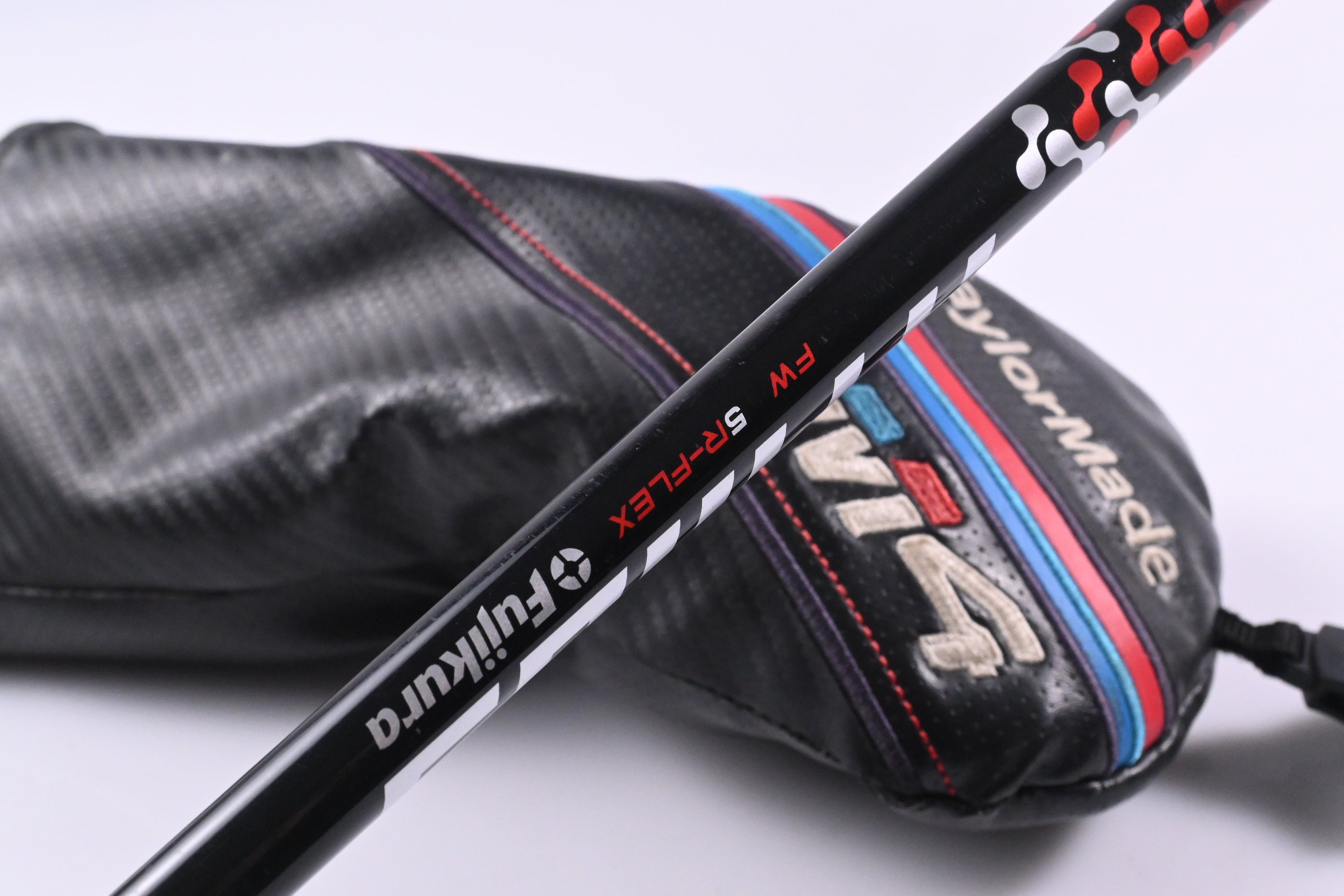 Left Hand Taylormade M4 #3HL Wood / 16.5 Degree / Regular Flex Atmos Red 5 Shaft