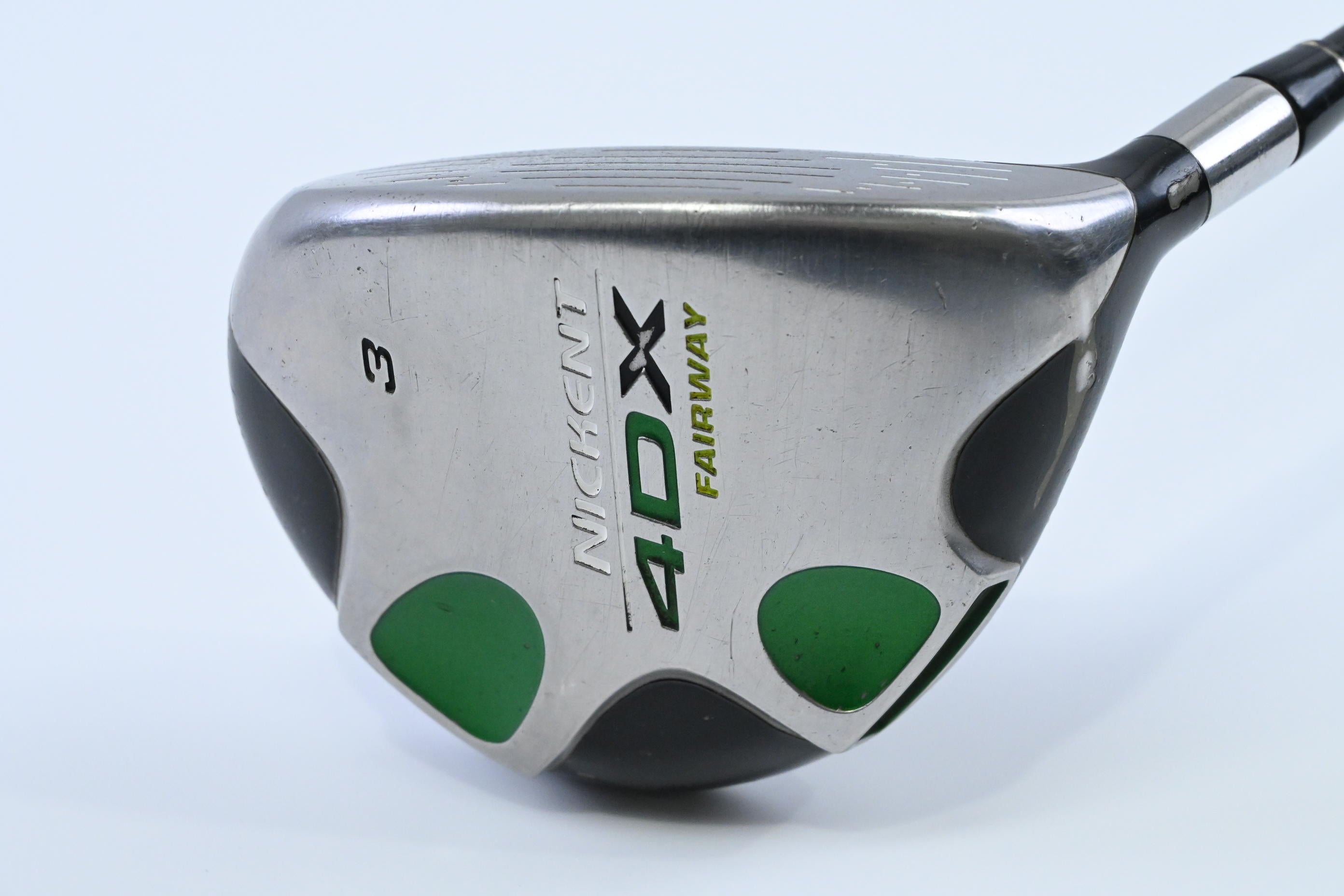 Nickent 4DX #3 Wood / 15 Degree / Stiff Flex UST Nickent SR3 Shaft