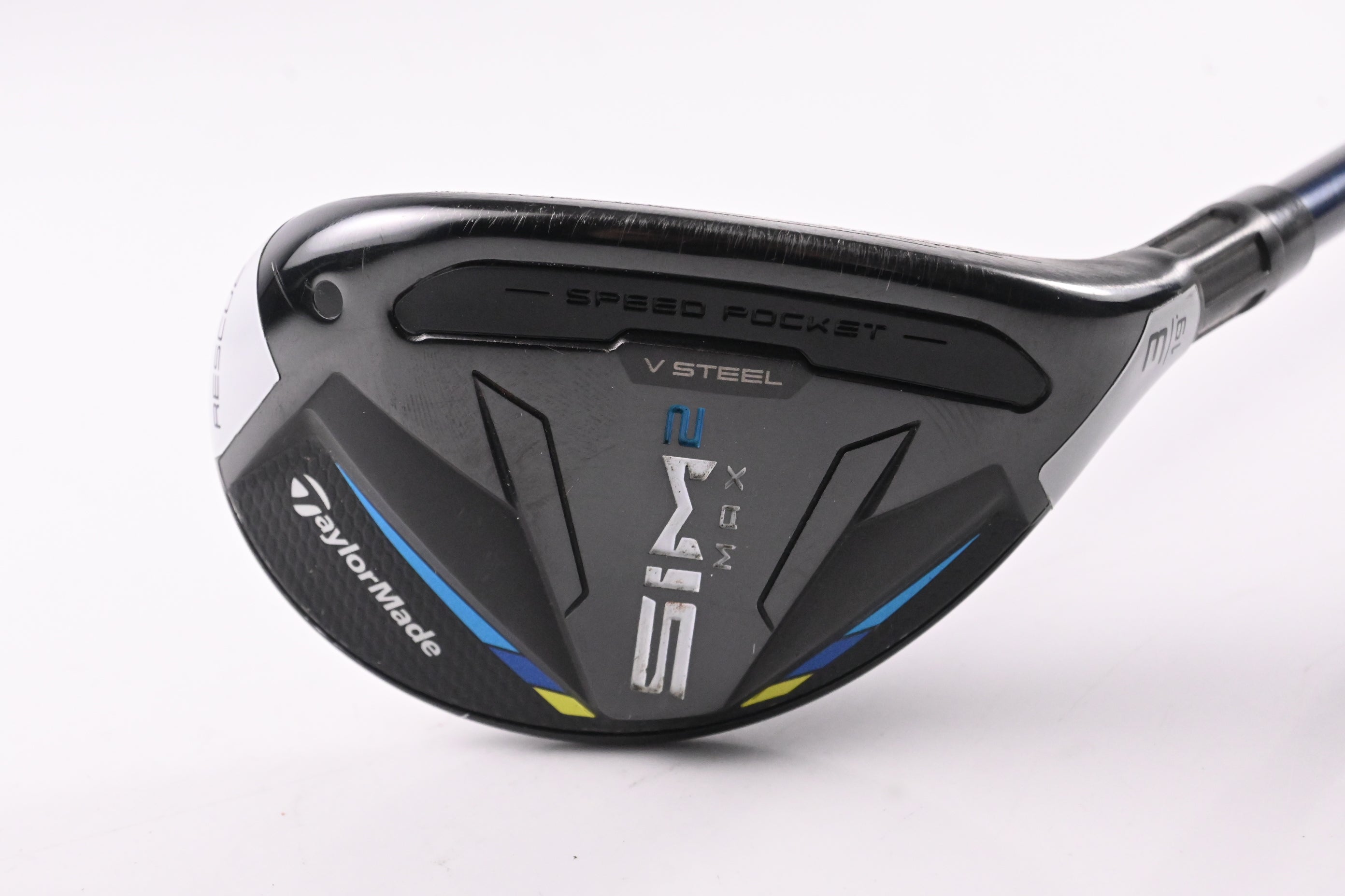 Taylormade SIM2 Max #3 Hybrid / 19 Degree / Stiff Flex Ventus Blue 7 Shaft