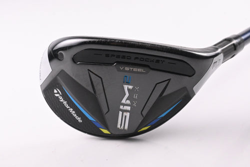 Taylormade SIM2 Max #3 Hybrid / 19 Degree / Stiff Flex Ventus Blue 7 Shaft