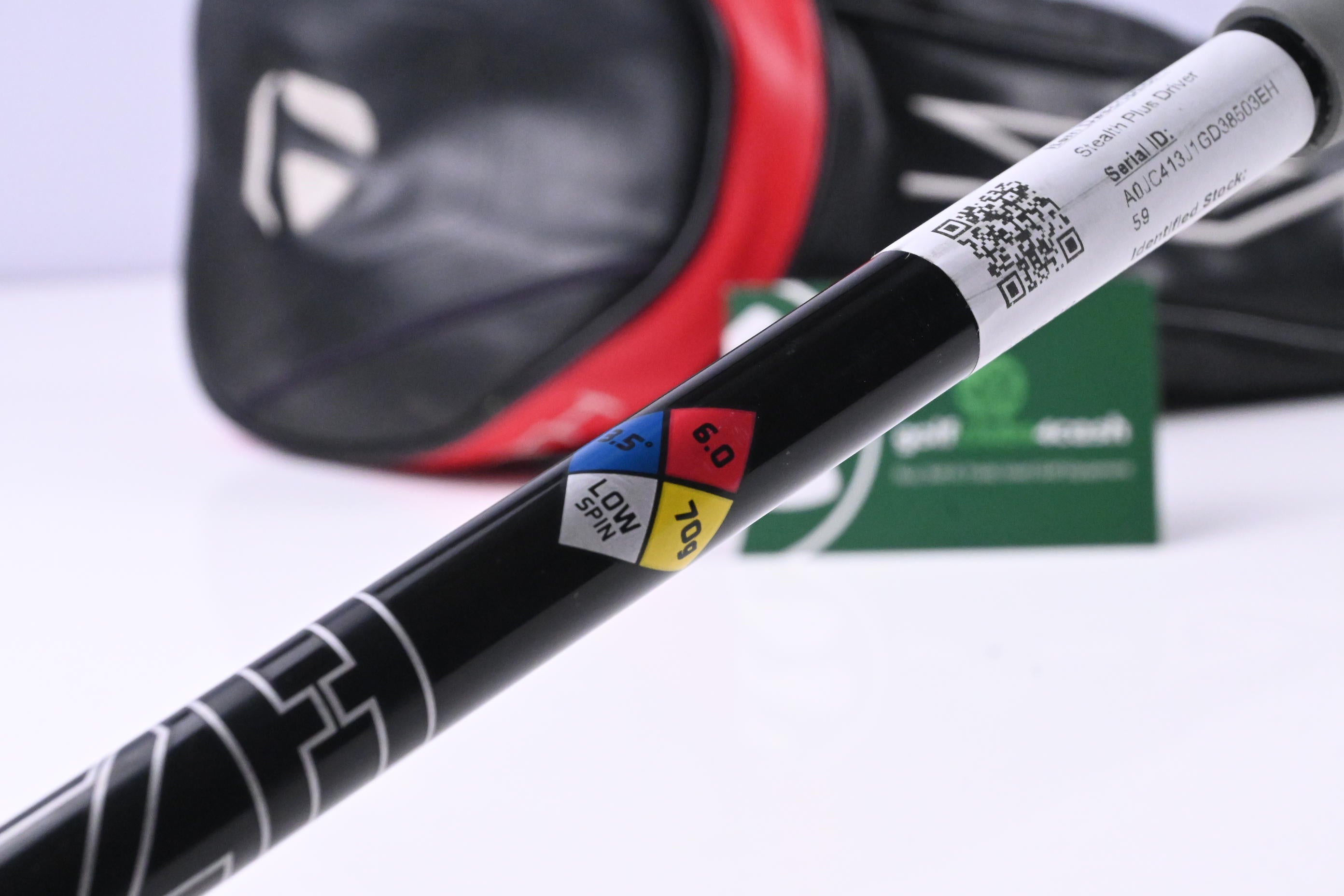 Taylormade Stealth Plus Driver / 9 Degree / Stiff Flex HZRDUS Smoke Black RDX 70