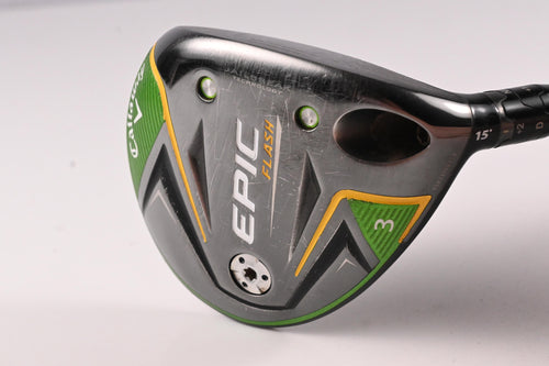 Callaway Epic Flash #3 Wood / 15 Degree / Regular Flex Tensei AV Blue 75 Shaft