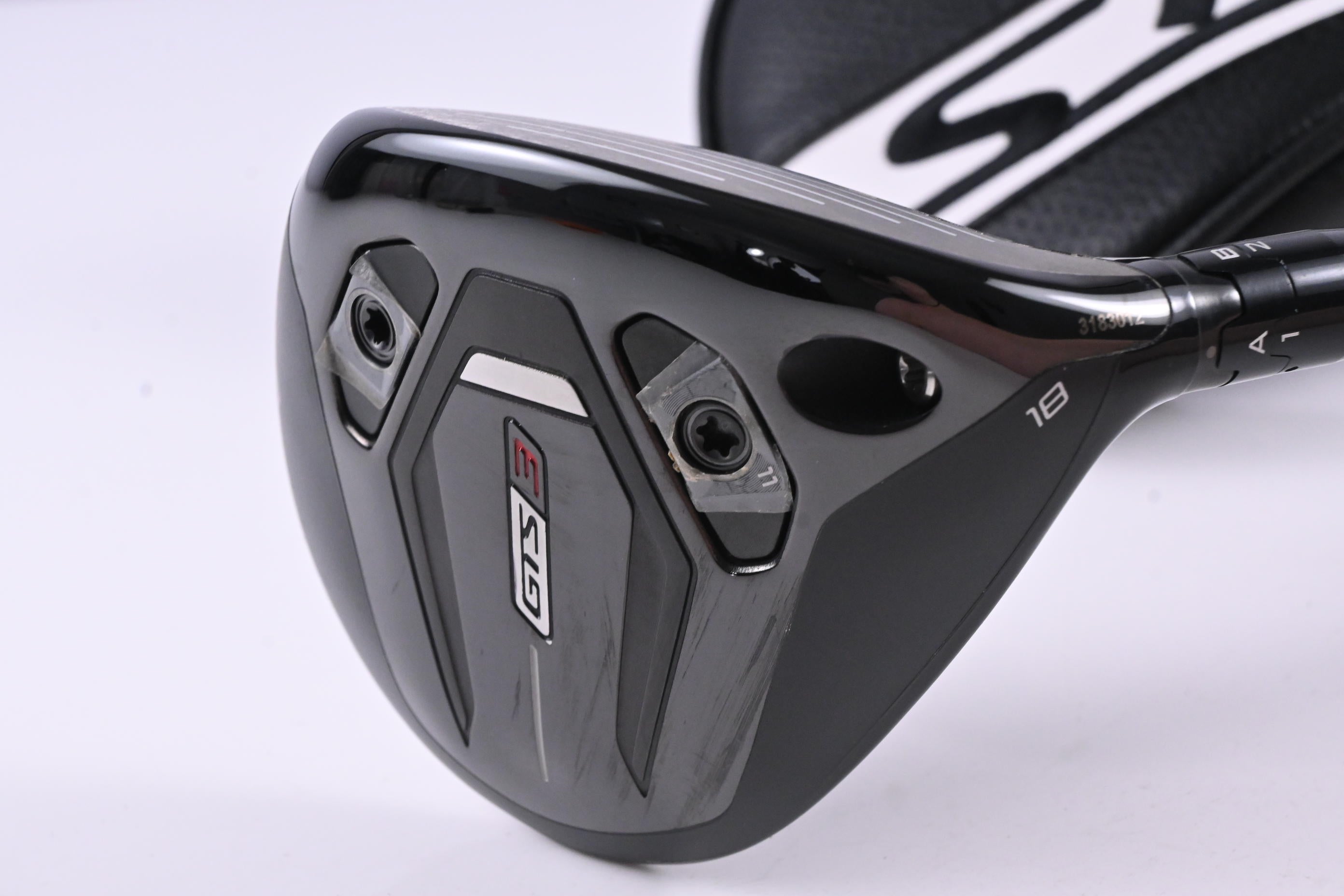 Titleist GTS3 #5 Wood / 18 Degree / Stiff Flex Project X Titan Black 70 Shaft