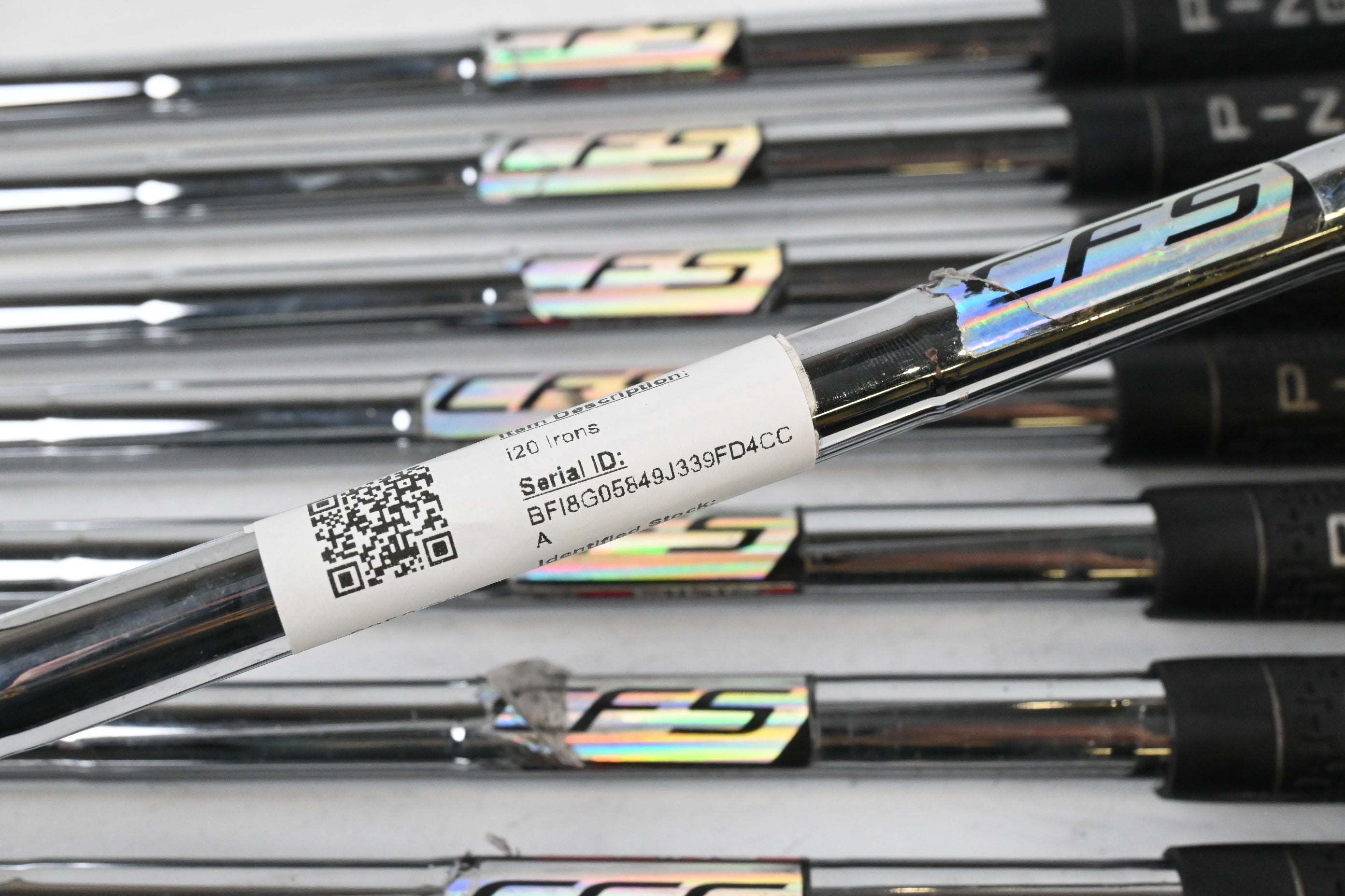 Ping i20 Irons / 3-PW / Green Dot / Stiff Flex Ping CFS Shafts