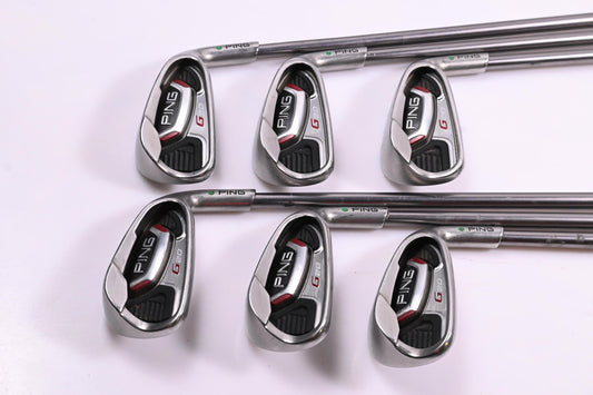 Ping G20 Irons / 5-PW / Green Dot / Regular Flex Ping TFC 169 Shafts