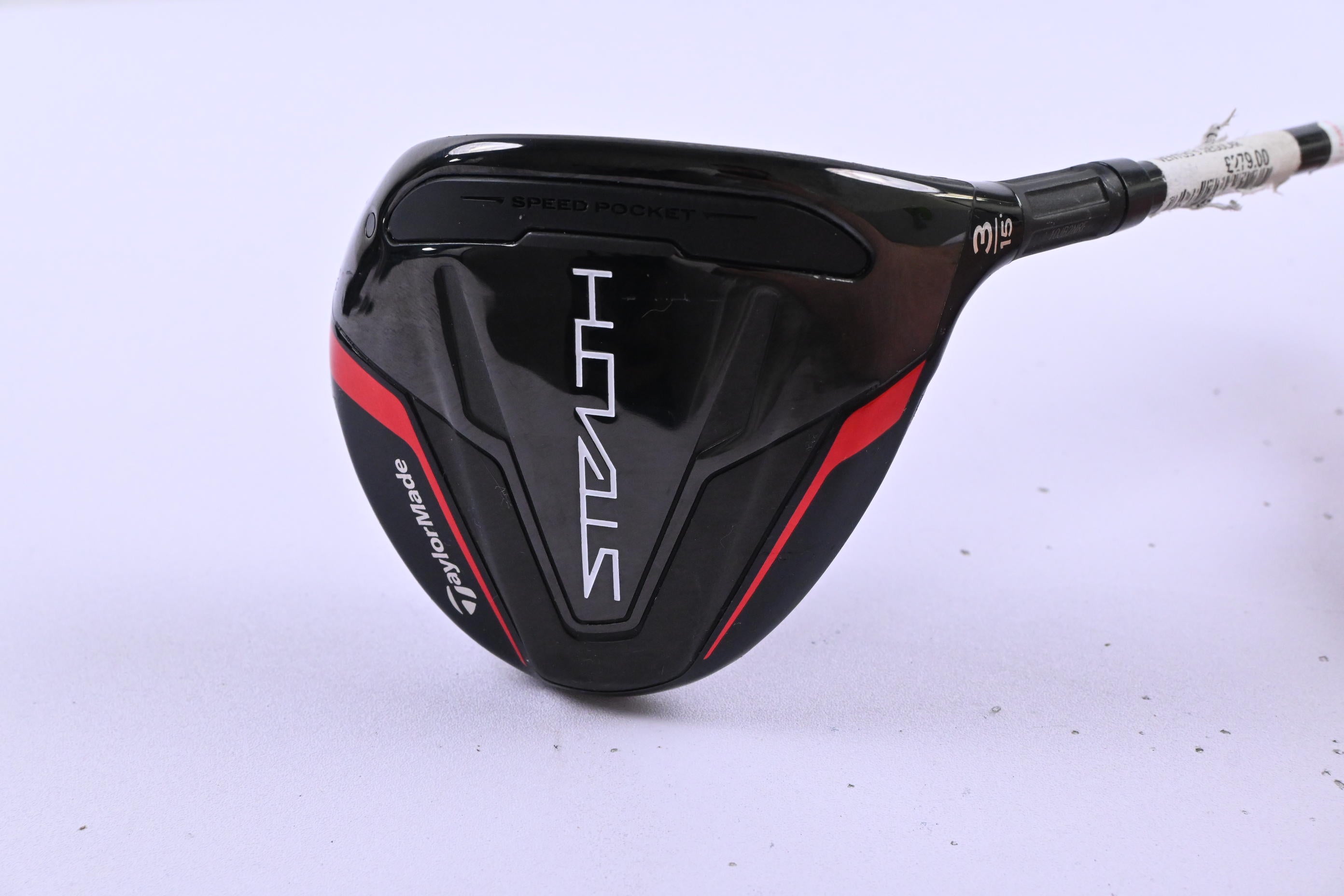 Taylormade Stealth #3 Wood / 15 Degree / Regular Flex Ventus Red 5 Shaft