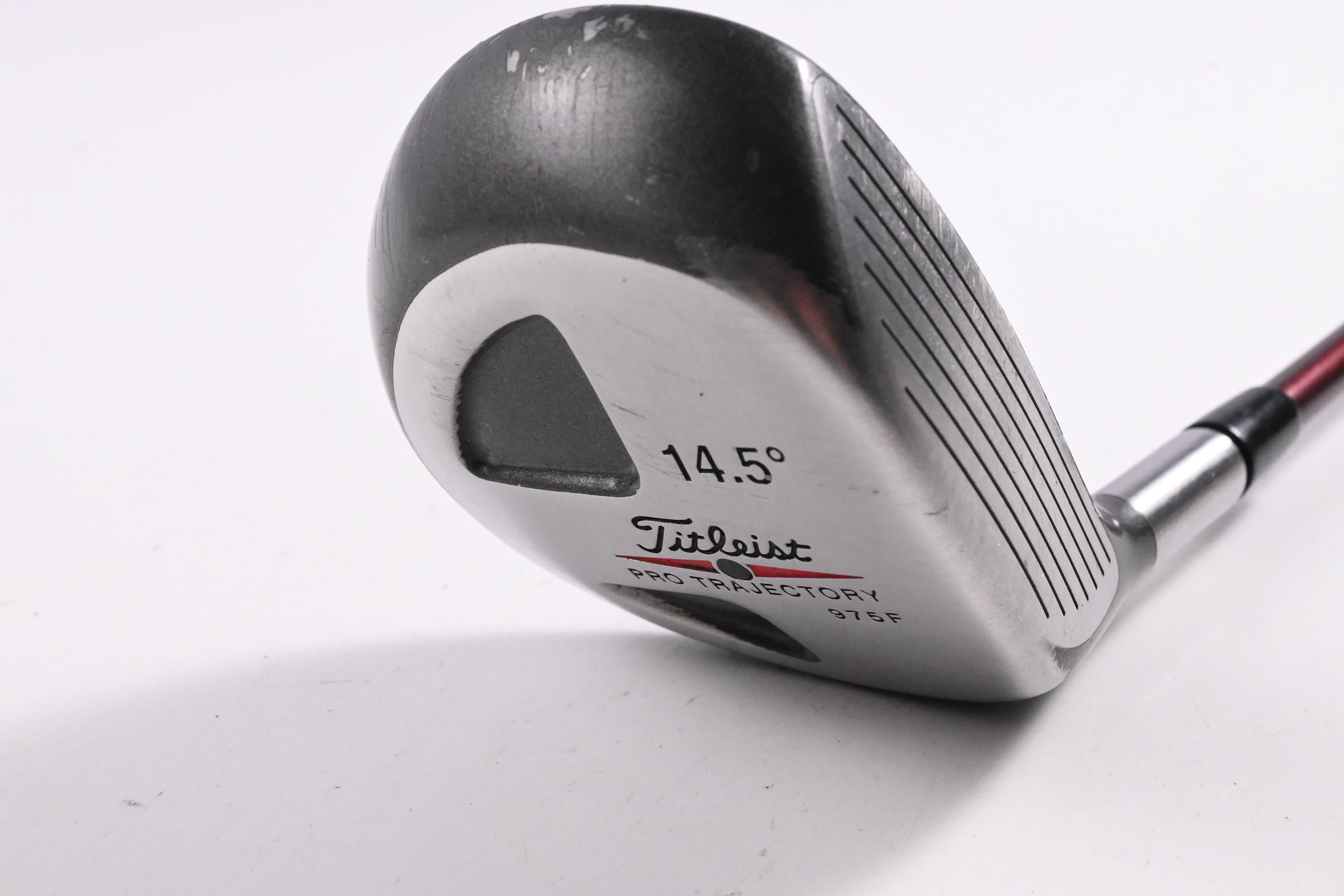 Titleist 975 F #3 Wood / 14.5 Degree / Stiff Flex Graffaloy Prolite Red Shaft