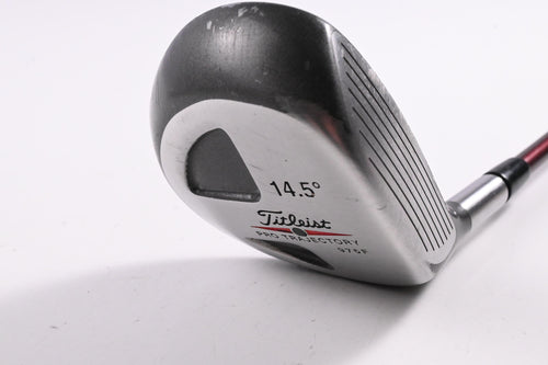 Titleist 975 F #3 Wood / 14.5 Degree / Stiff Flex Graffaloy Prolite Red Shaft