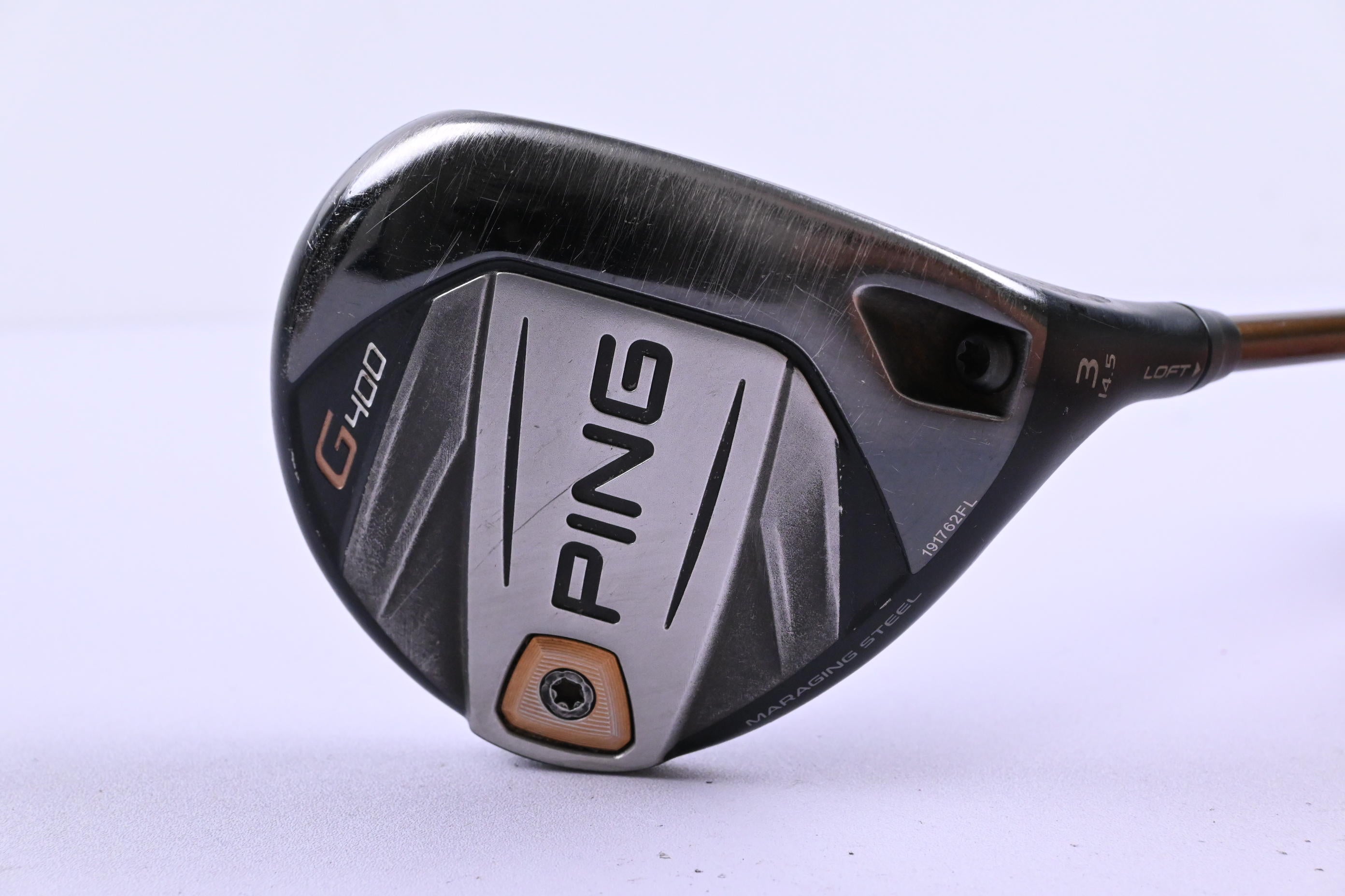 Ping G400 #3 Wood / 14.5 Degree / Regular Flex Ping Alta CB 65 Shaft