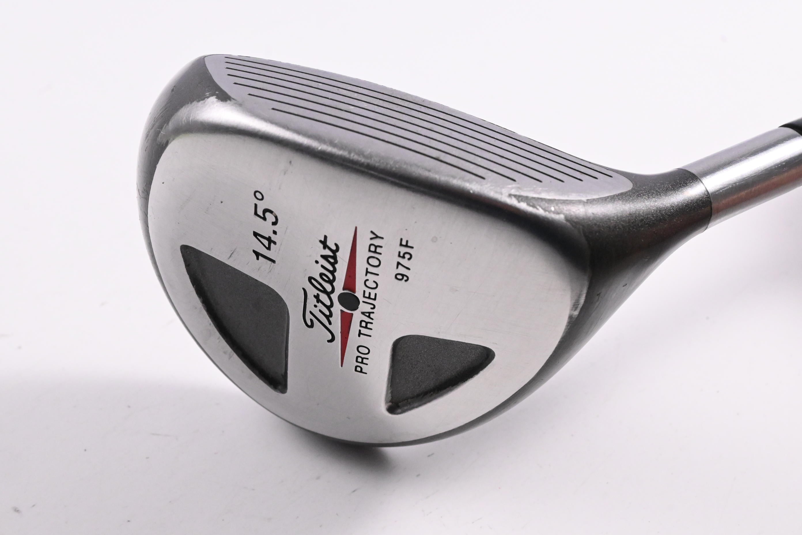 Titleist 975 F #3 Wood / 14.5 Degree / Stiff Flex Graffaloy Prolite Red Shaft