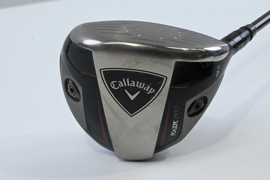 Callaway RAZR Fit Driver / 9.5 Degree / Stiff Flex Aldila RIP'D NV 60 Shaft