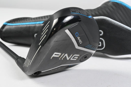 Left Hand Ping G440 Max #3 Wood / 15 Degree / Regular Flex Ping Alta CB Blue 65