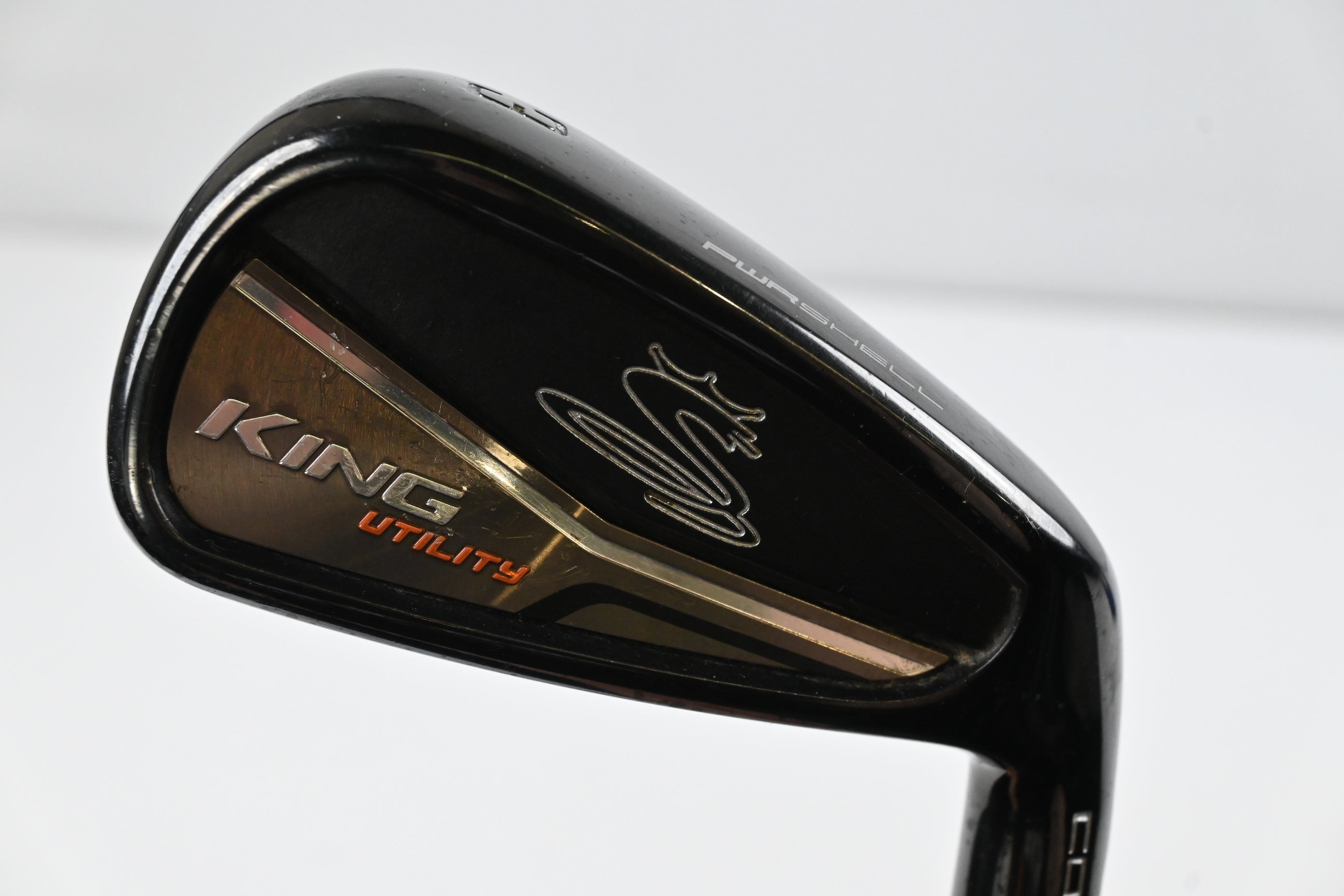 Cobra King Black Utility #3 Iron / 19-22 Degree / Regular Flex AMT Tour White