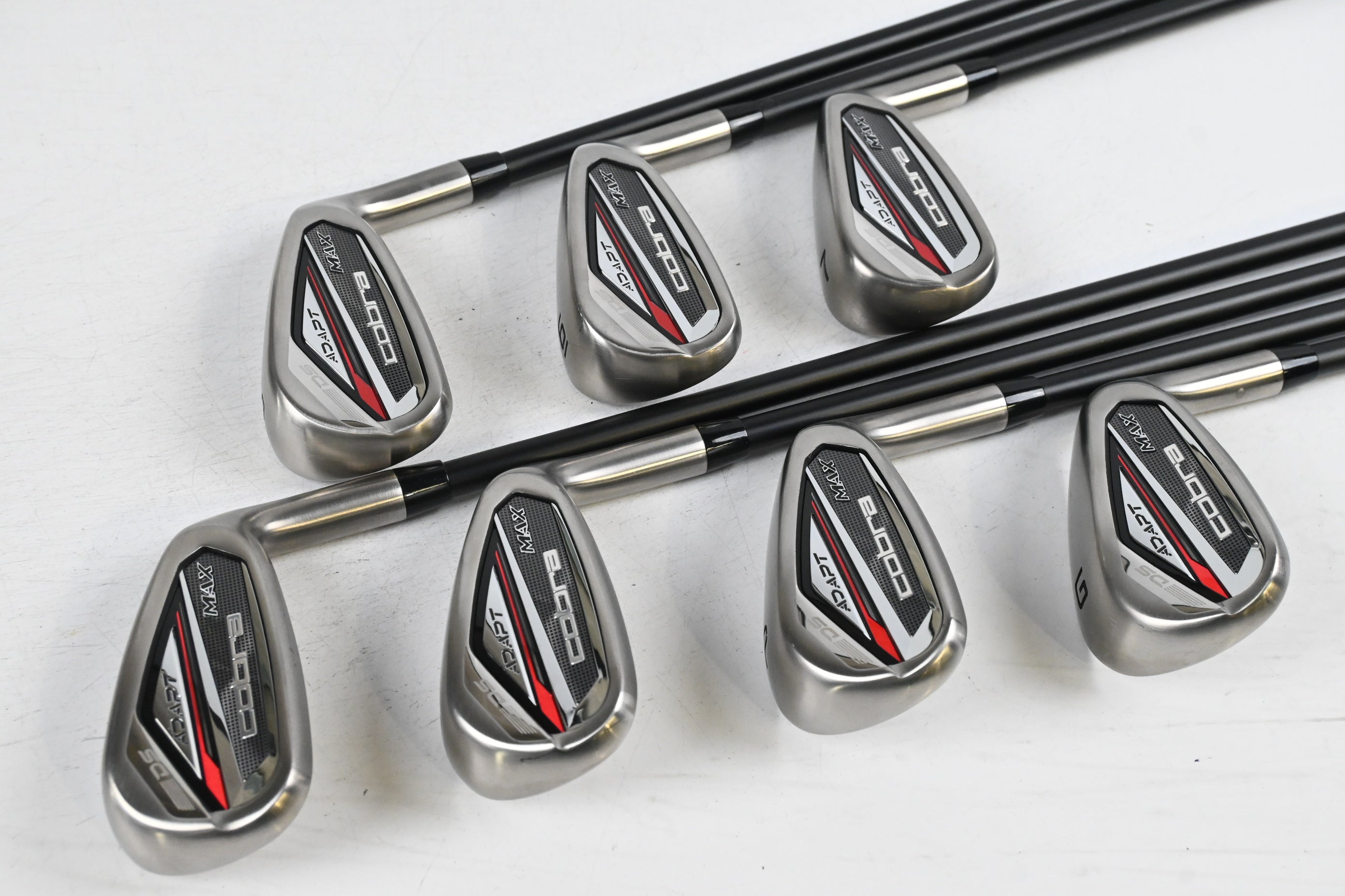 Cobra DS-Adapt Max Irons / 5-PW+GW / Regular Flex KBS PGI 75 Shafts
