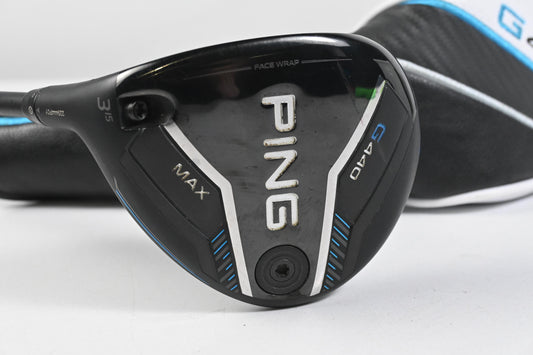 Left Hand Ping G440 Max #3 Wood / 15 Degree / Regular Flex Ping Alta CB Blue 65