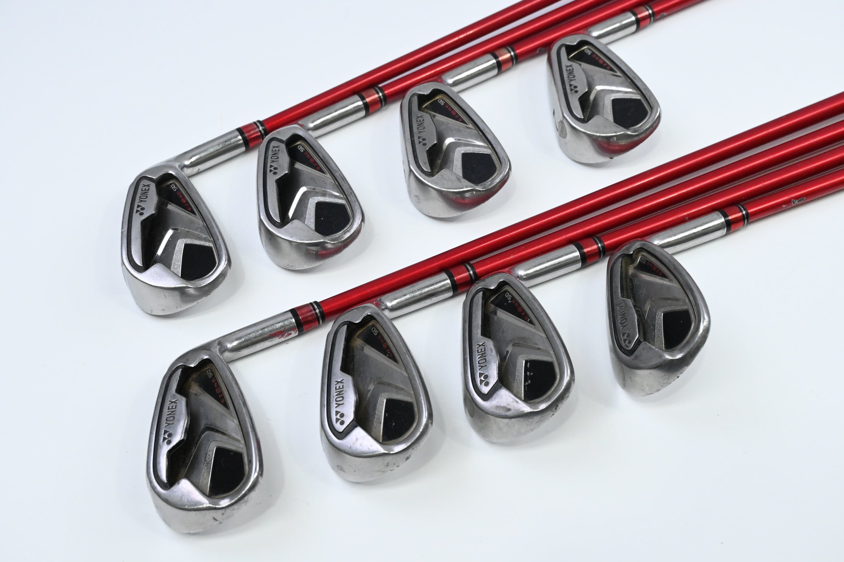 Yonex Ezone SD Irons / 4-PW+SW / Regular Flex Yonex Nanospeed 200 Shafts