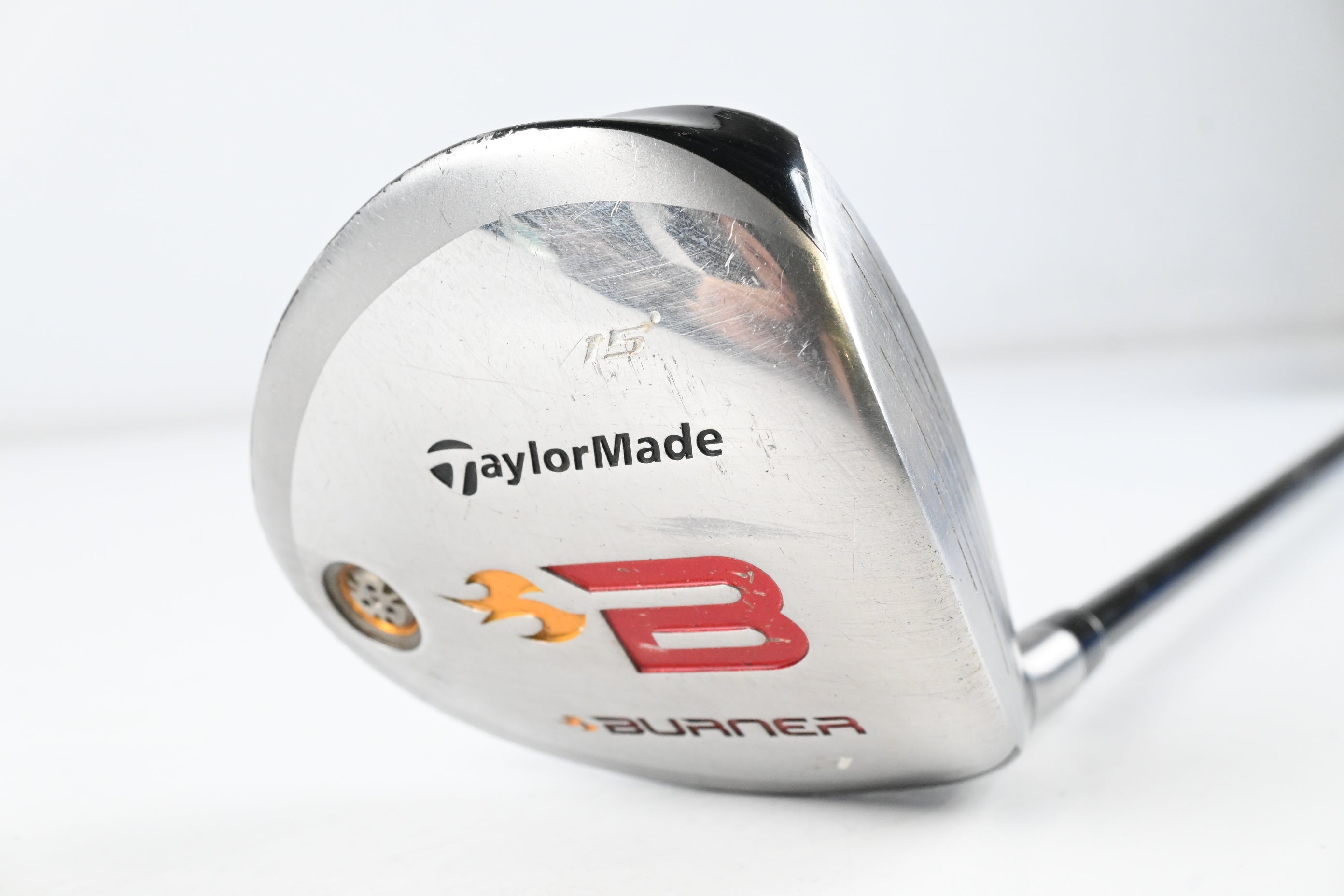 Taylormade Burner 2008 #3 Wood / 15 Degree / Regular Flex REAX 49 Shaft
