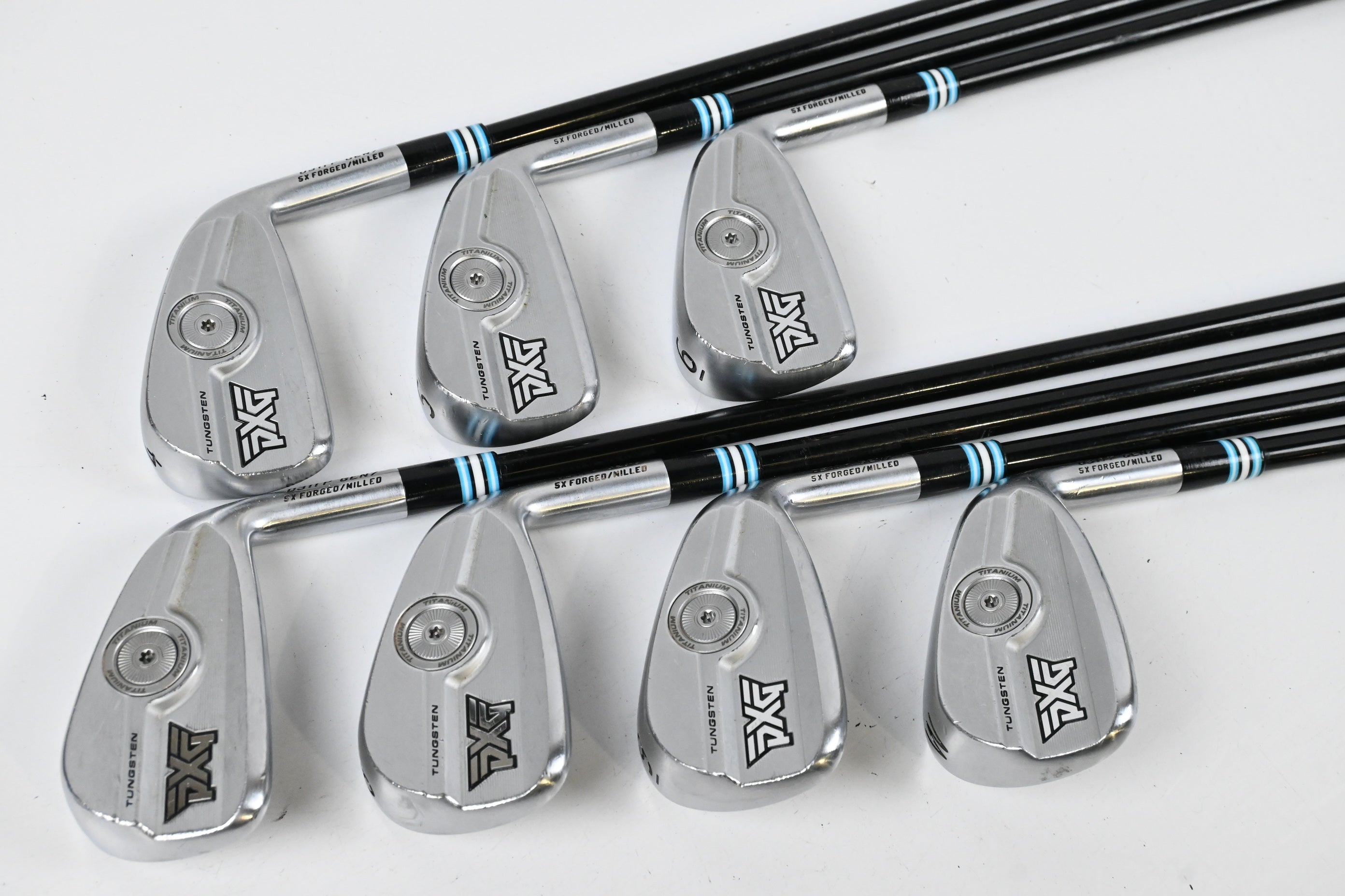 PXG 0311 P Gen7 Irons / 4-PW / Stiff Flex MMT Black 95 Shafts