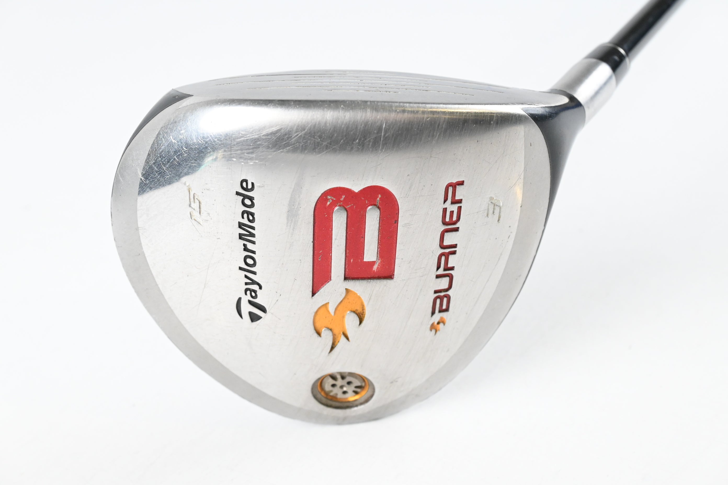 Taylormade Burner 2008 #3 Wood / 15 Degree / Regular Flex REAX 49 Shaft
