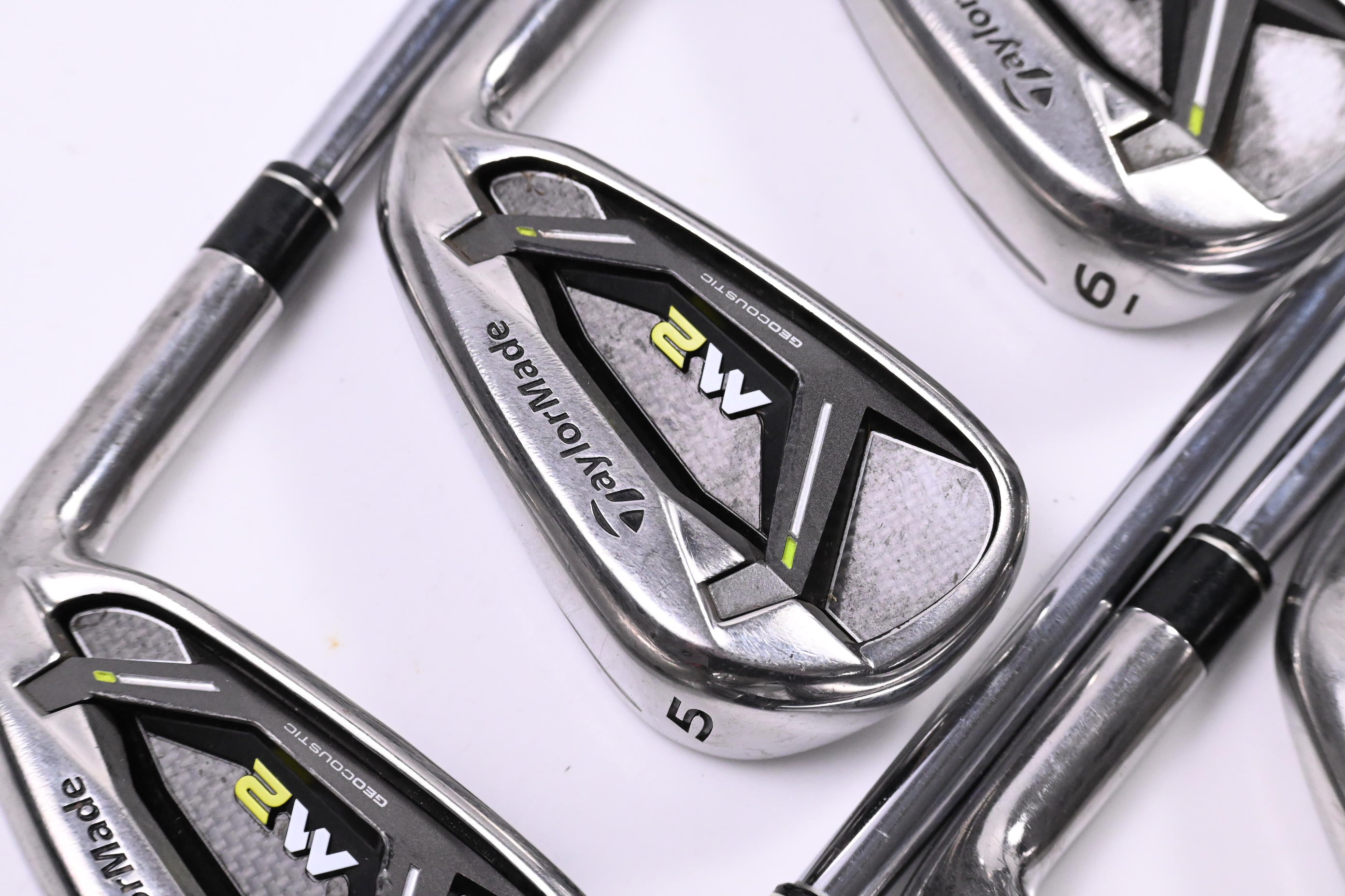 Taylormade M2 2017 Irons / 4-PW / Regular Flex REAX Steel 88 Shafts