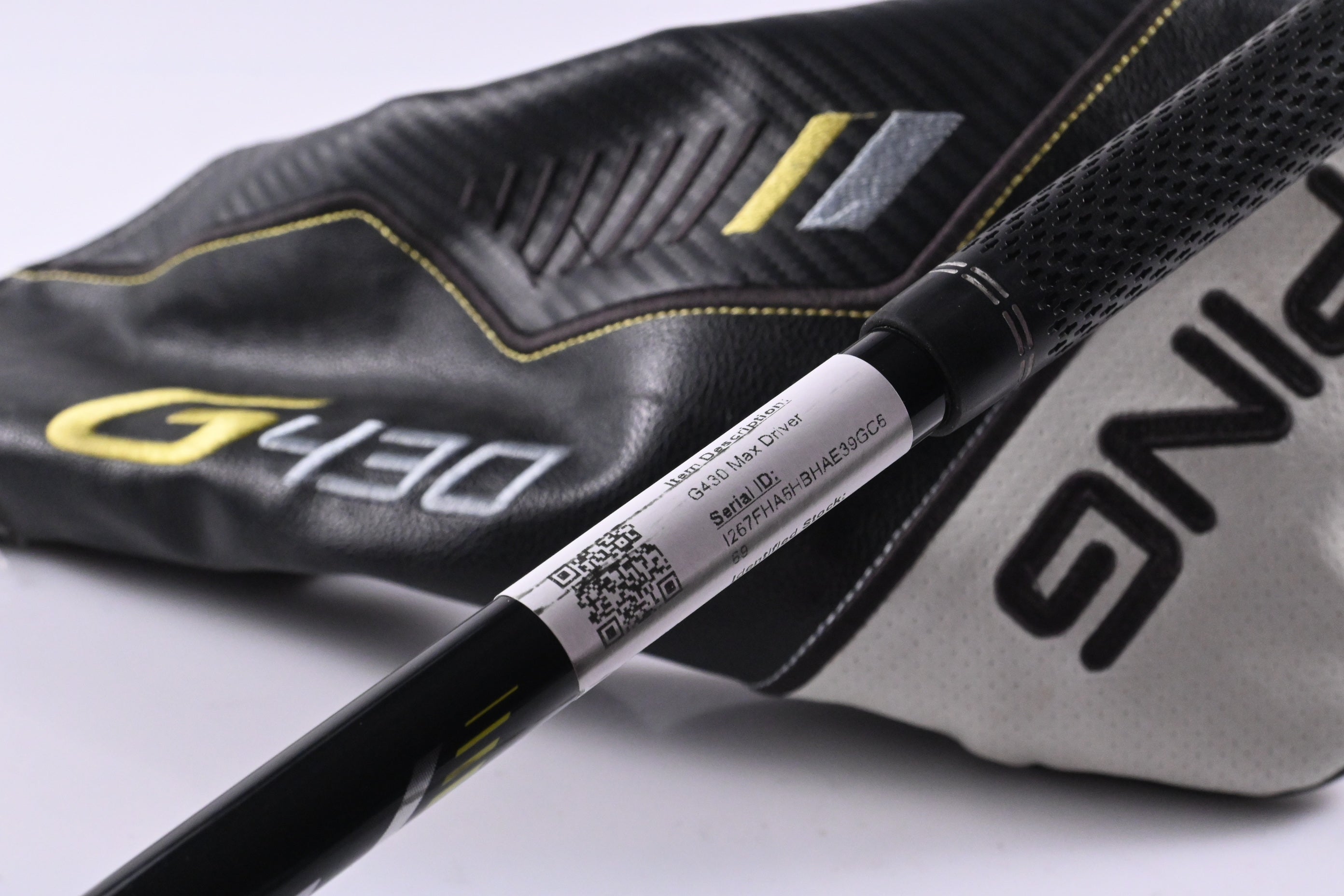 Ping G430 Max Driver / 10.5 Degree / Senior Flex Ping Alta CB Black 55 Shaft