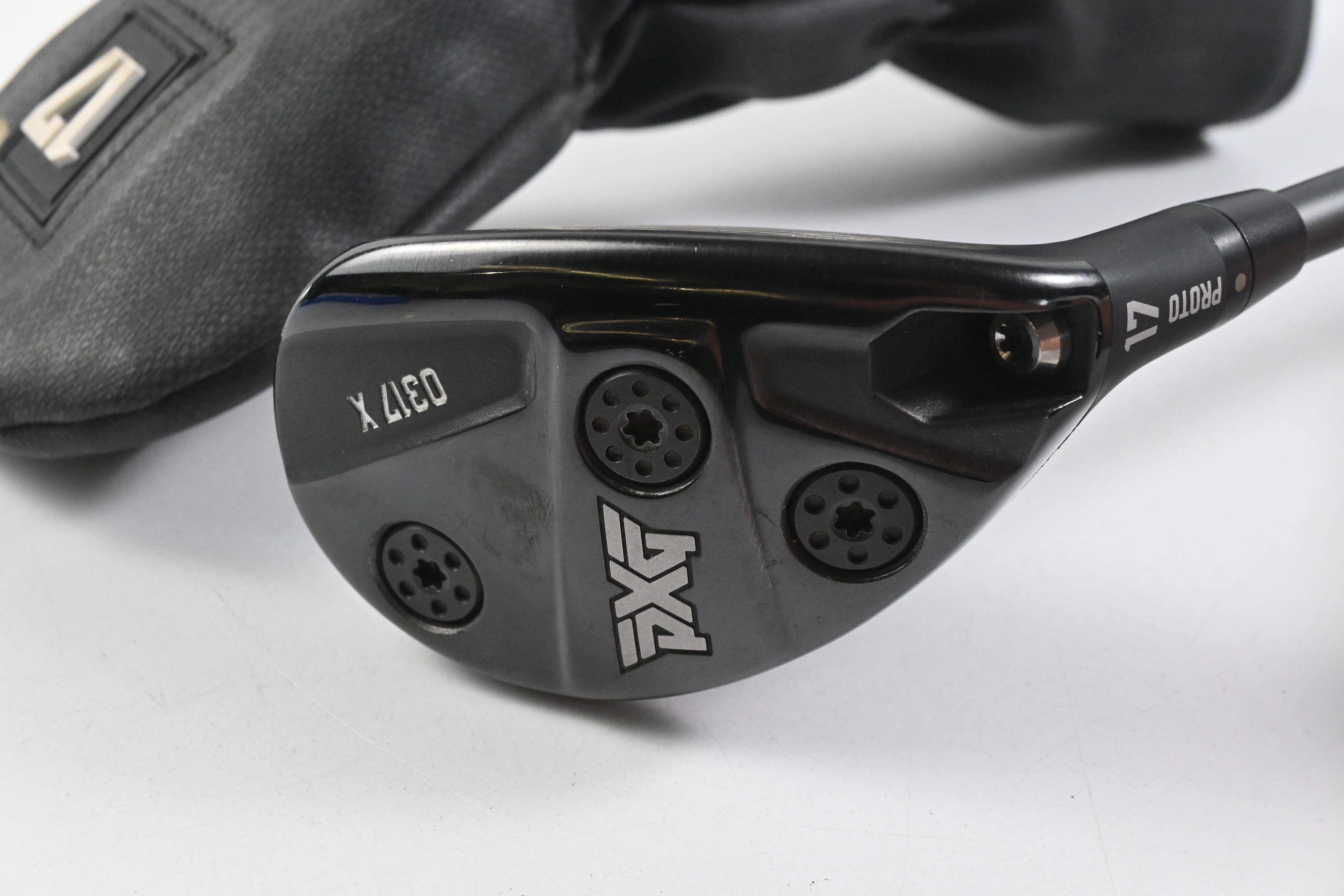 PXG 0317 X Prototype #2 Hybrid / 17 Degree / Stiff Flex HZRDUS Smoke Black 80