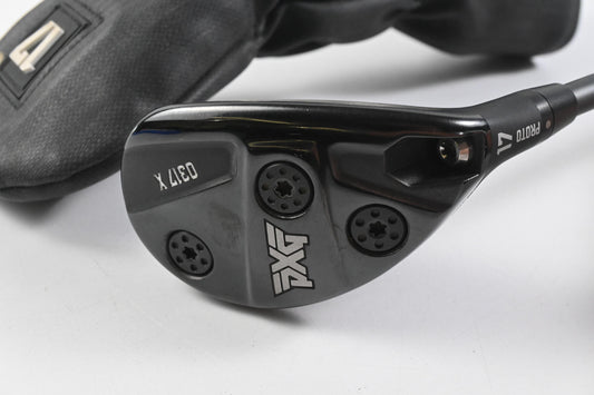 PXG 0317 X Prototype #2 Hybrid / 17 Degree / Stiff Flex HZRDUS Smoke Black 80