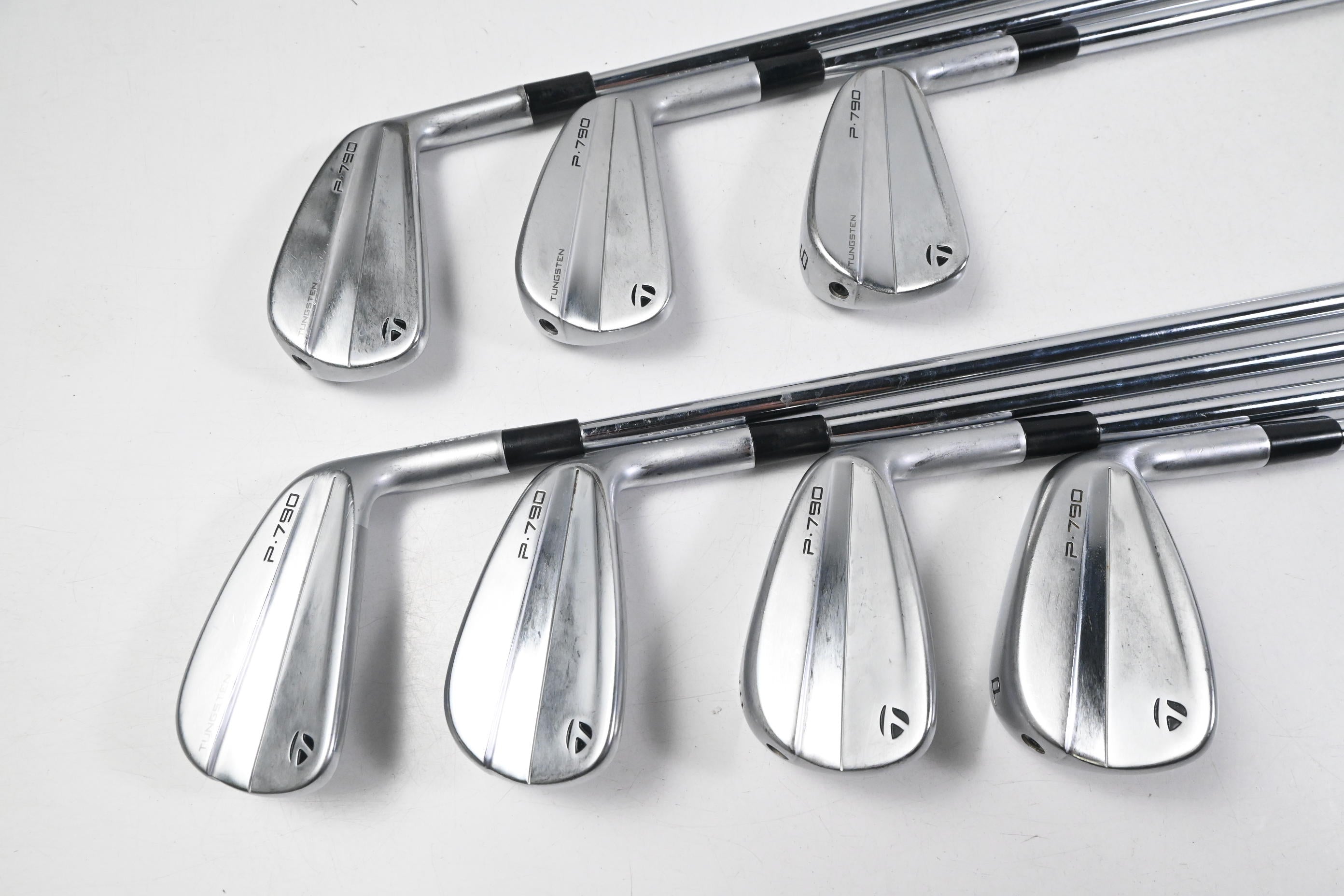 Taylormade P790 2023 Irons / 4-PW / Stiff Flex Project X LZ 120 Shafts