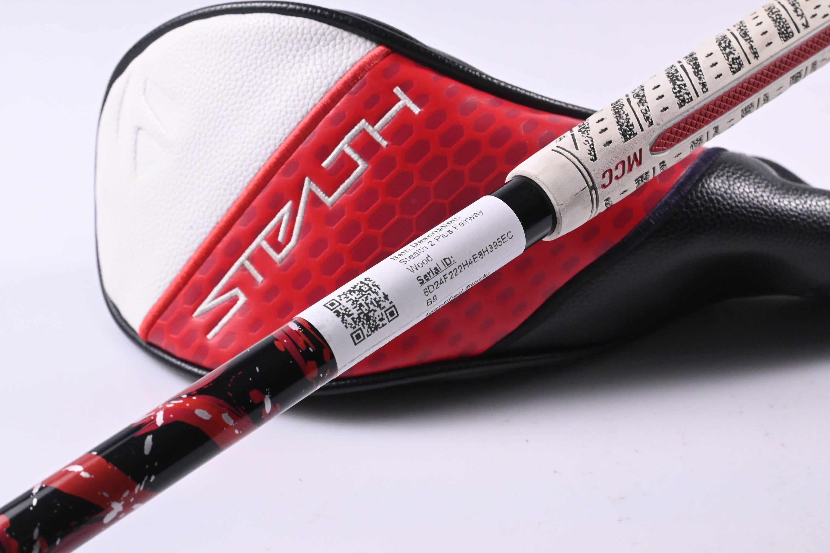 Taylormade Stealth 2 Plus #3 Wood / 15 Degree / Stiff Flex Kai'li Red 75 Shaft