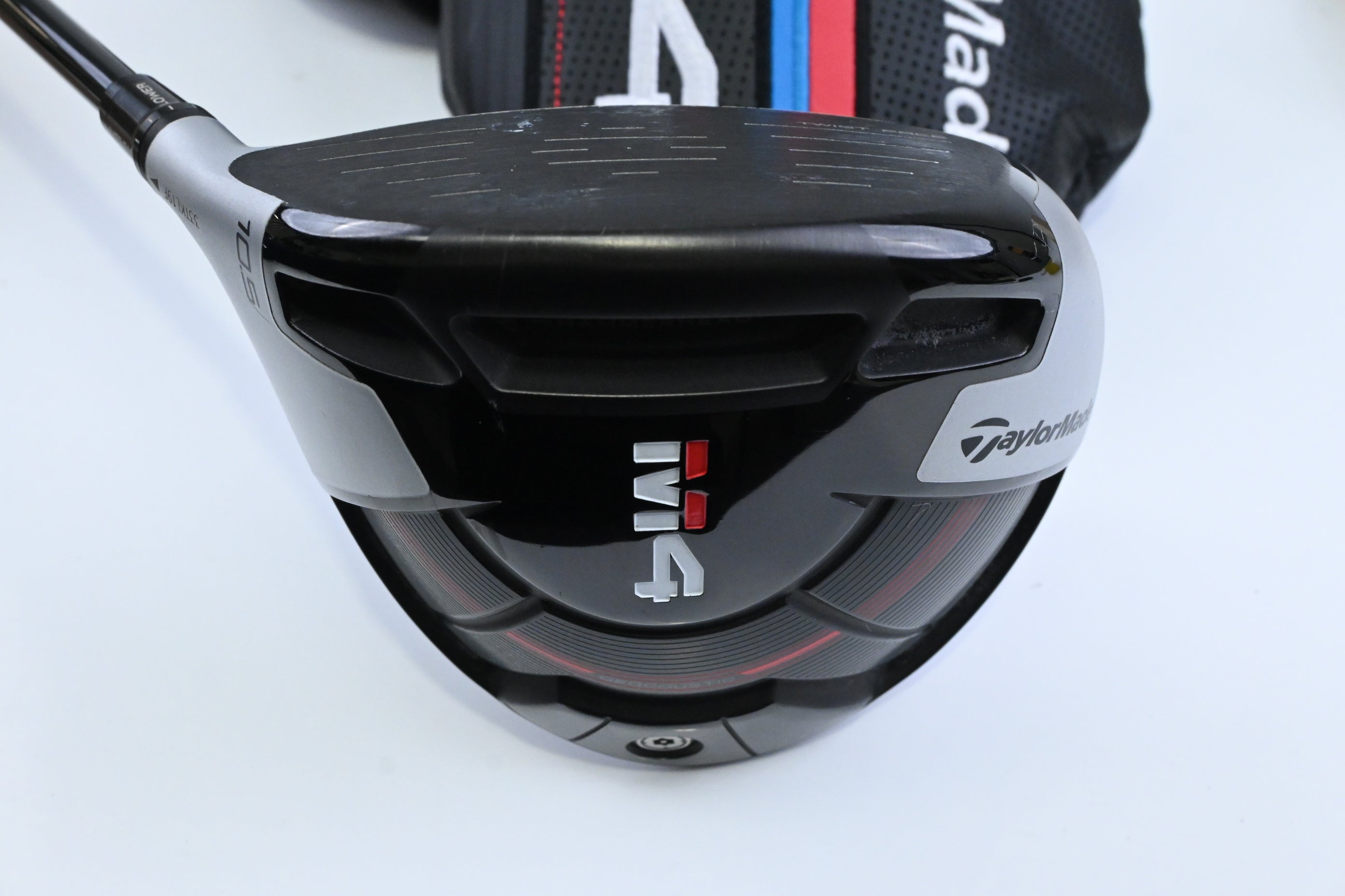 Left Hand Taylormade M4 Driver / 10.5 Degree / Regular Flex Fujikura Atmos Red 5