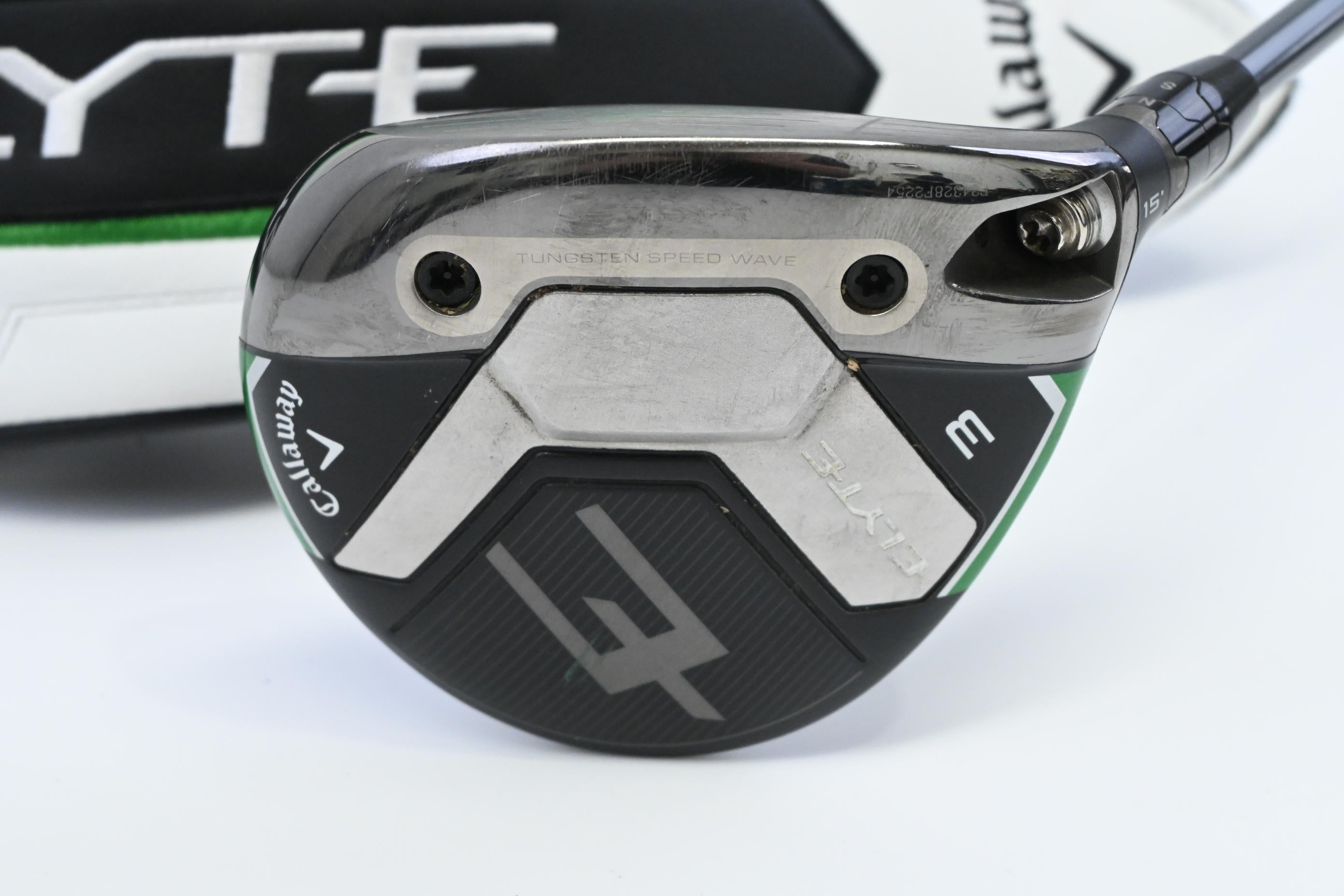 Callaway Elyte #3 Wood / 15 Degree / Stiff Flex Denali Charcoal 60 Shaft