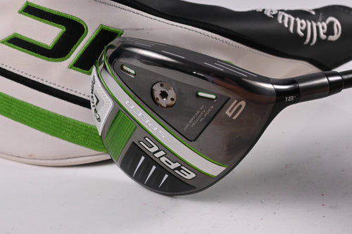 Tour Issue Callaway Epic Speed #5 Wood / 18 Degree / X-Flex Diamana W80 Shaft