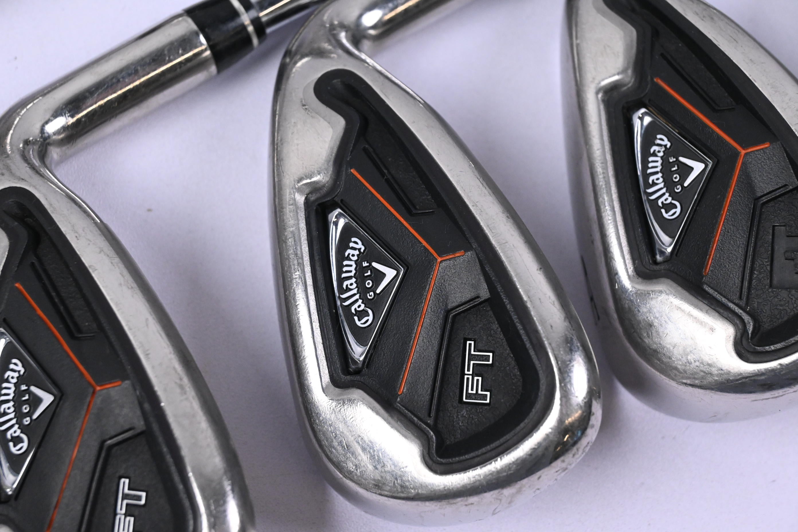 Callaway FT Irons / 4-PW+GW+SW+LW / X-Flex Dynamic Gold X100 Shafts