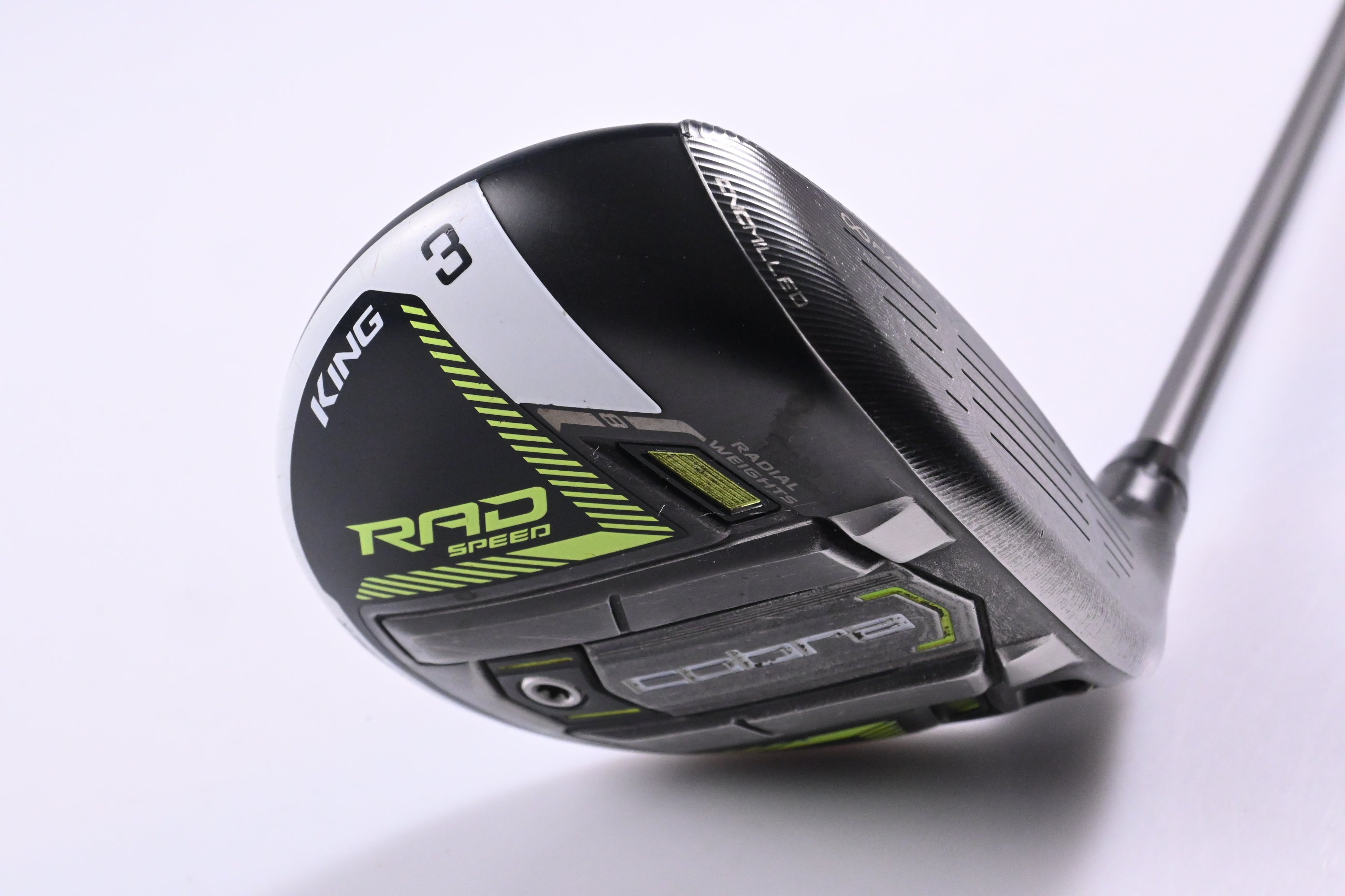 Cobra King Radspeed #3 Wood / 14.5 Degree / Regular Flex Evenmflow Riptide CB Blue 50
