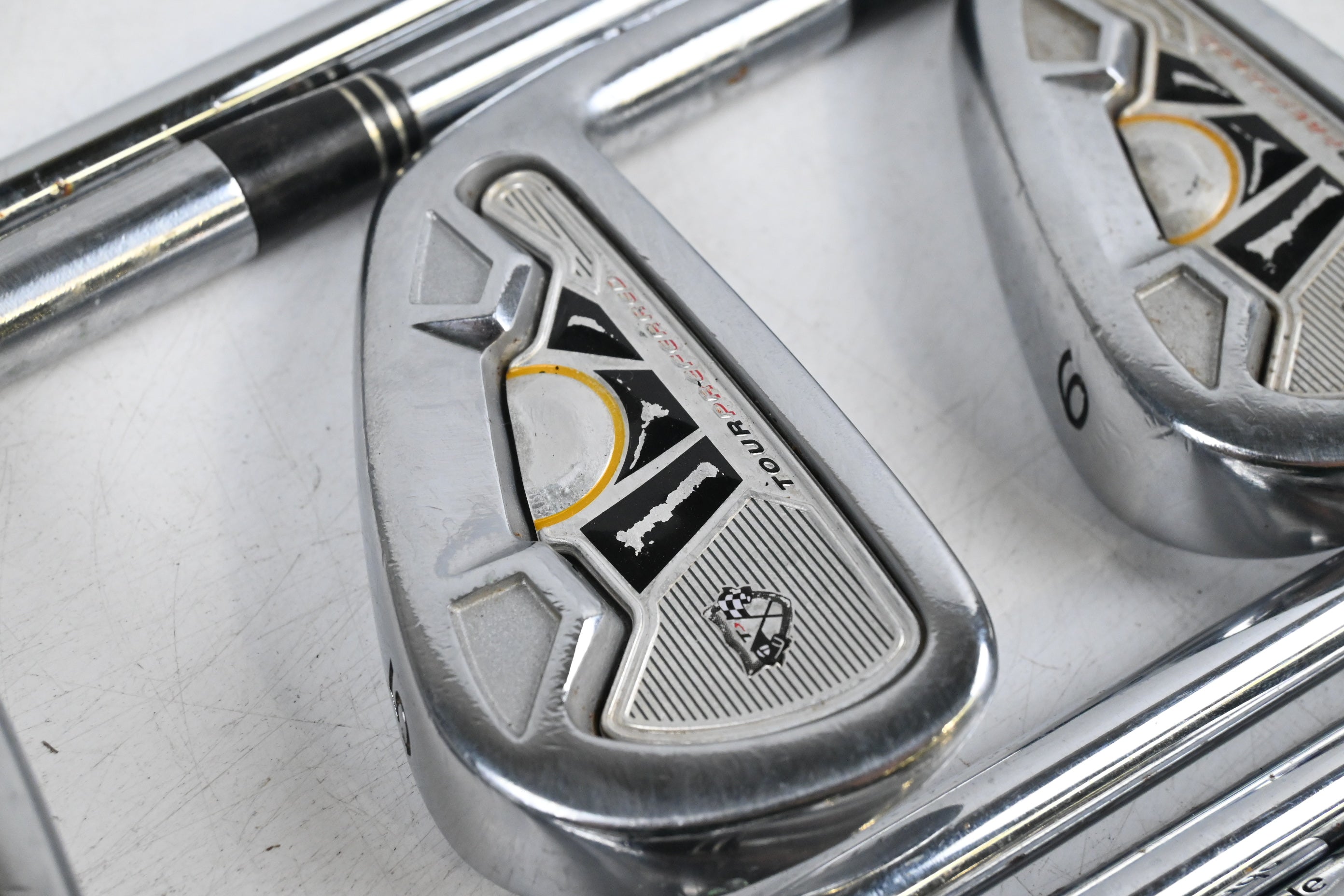 Taylormade Tour Preferred TP 2009 Irons / 3-PW / Stiff Flex Steel Shafts