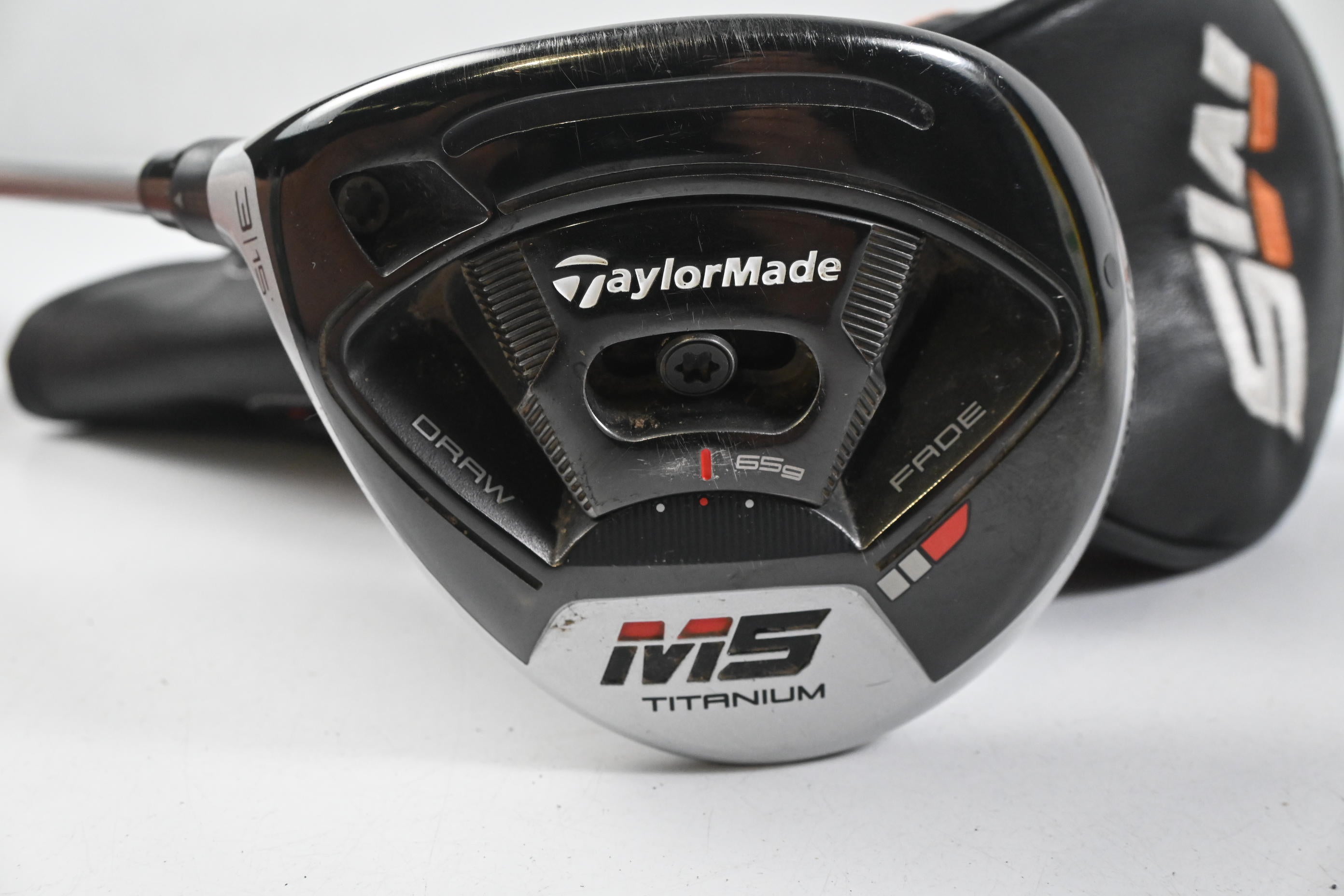 Left Hand Taylormade M6 #3 Wood / 15 Degree / X-Flex Tensei CK Orange 75