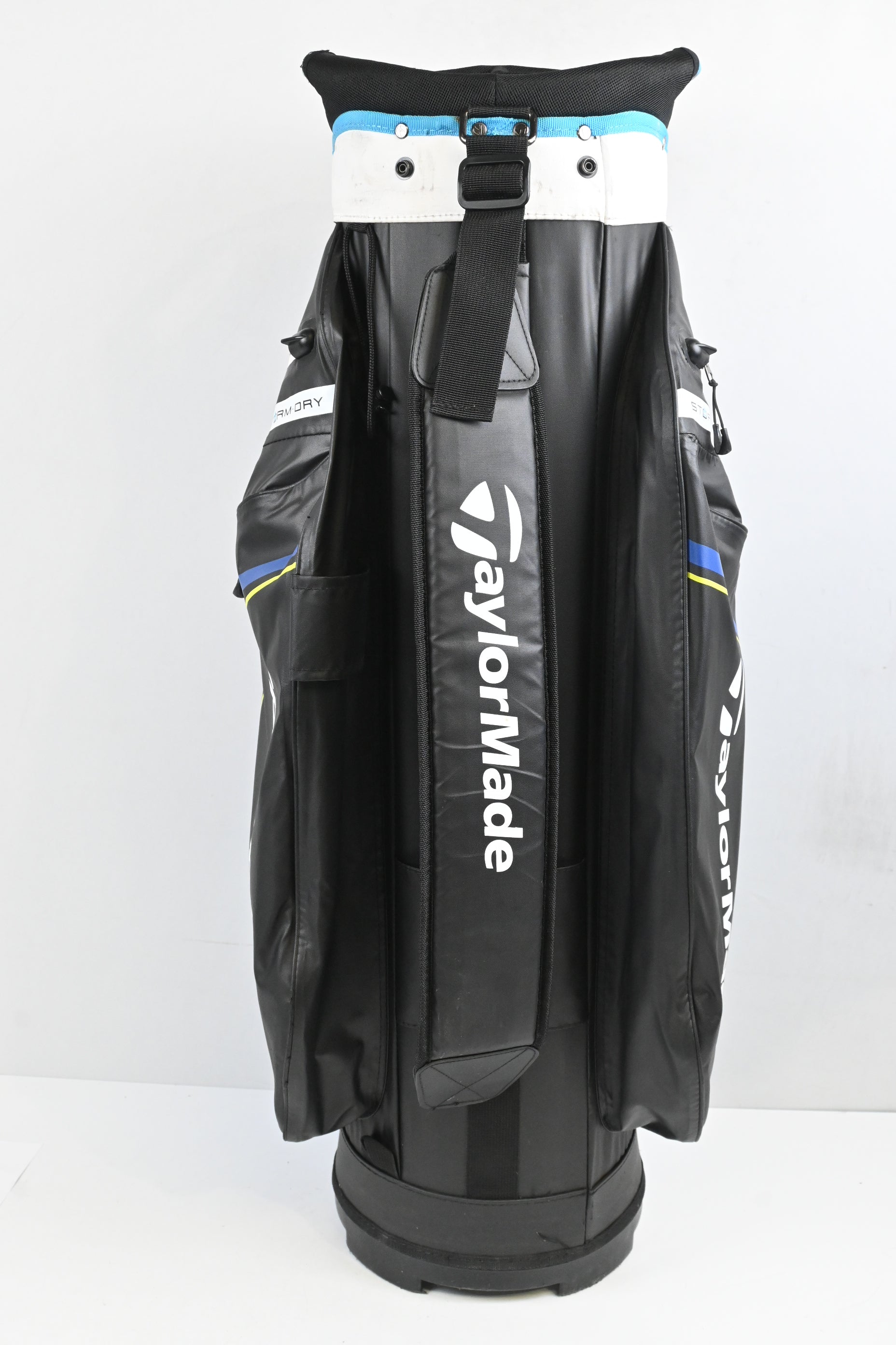 Taylormade Storm.Dry Cart Bag / 14-Way Divider / White, Black & Blue