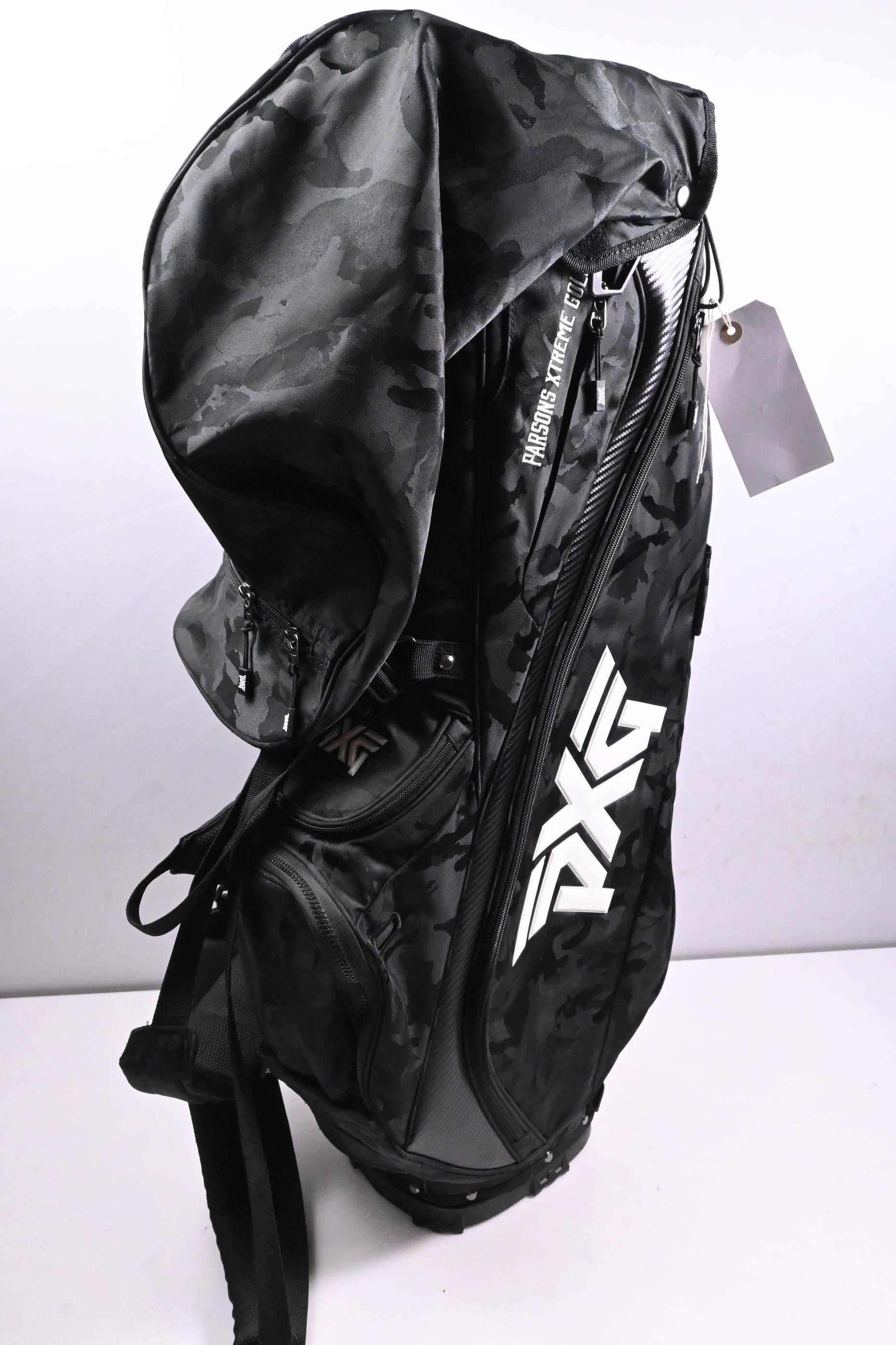 PXG Stand Bag / 4-Way Divider / Black, White