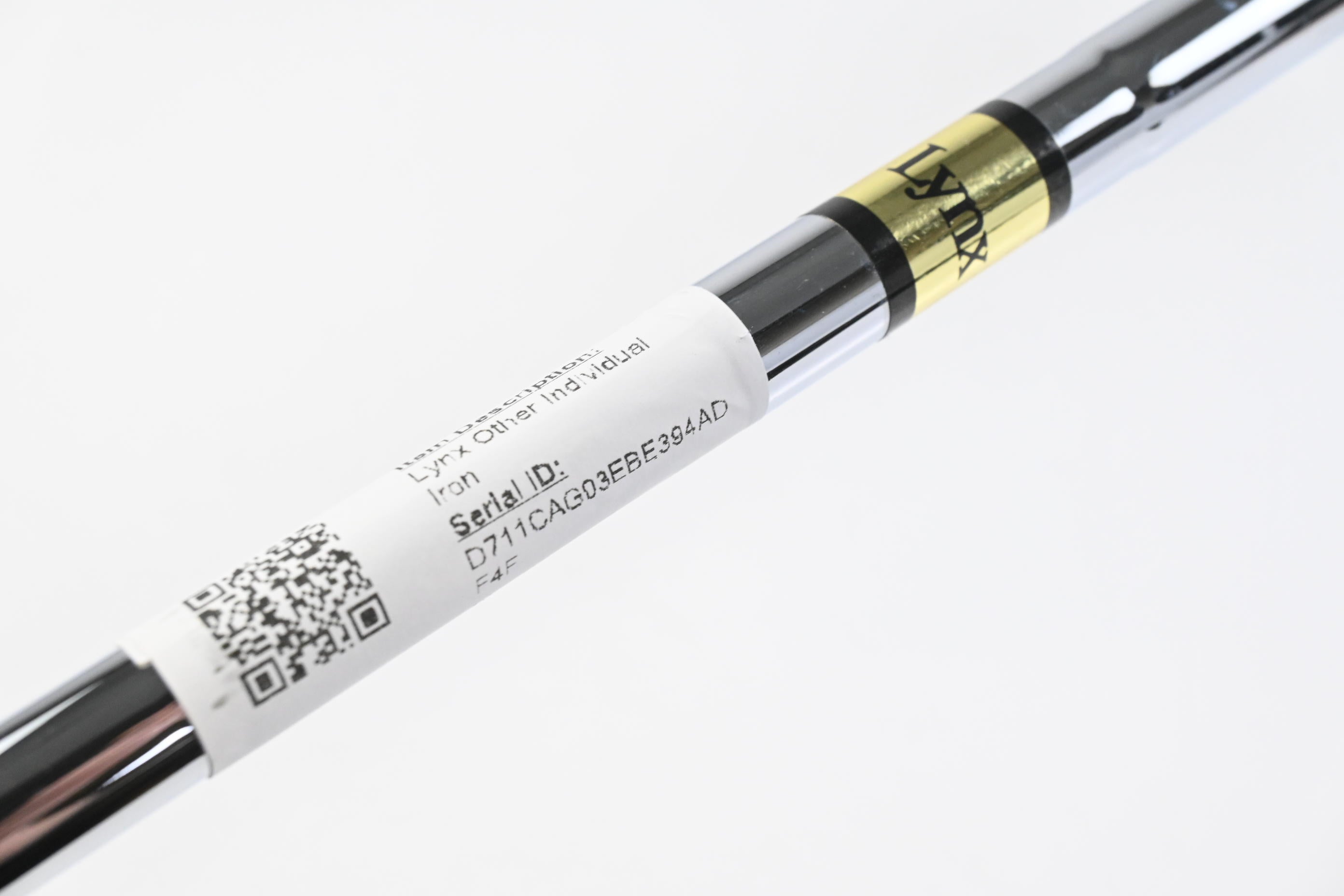 Lynx BC+ #4 Iron / 22 Degree / Regular Flex Lynx Steel Shaft