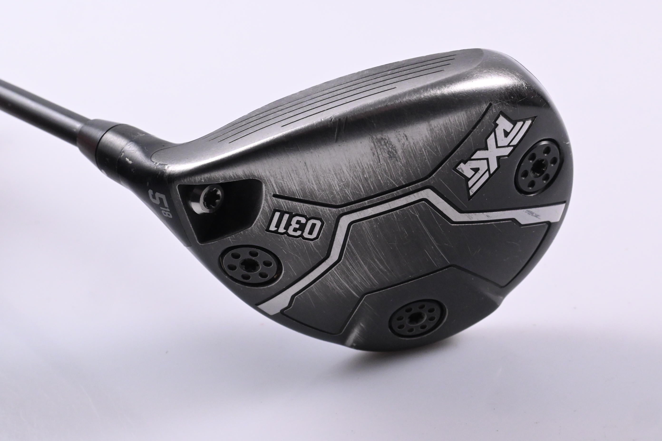 Left Hand PXG 0311 Black Ops #5 Wood / 18 Degree / Ladies Flex Cypher 40 Shaft