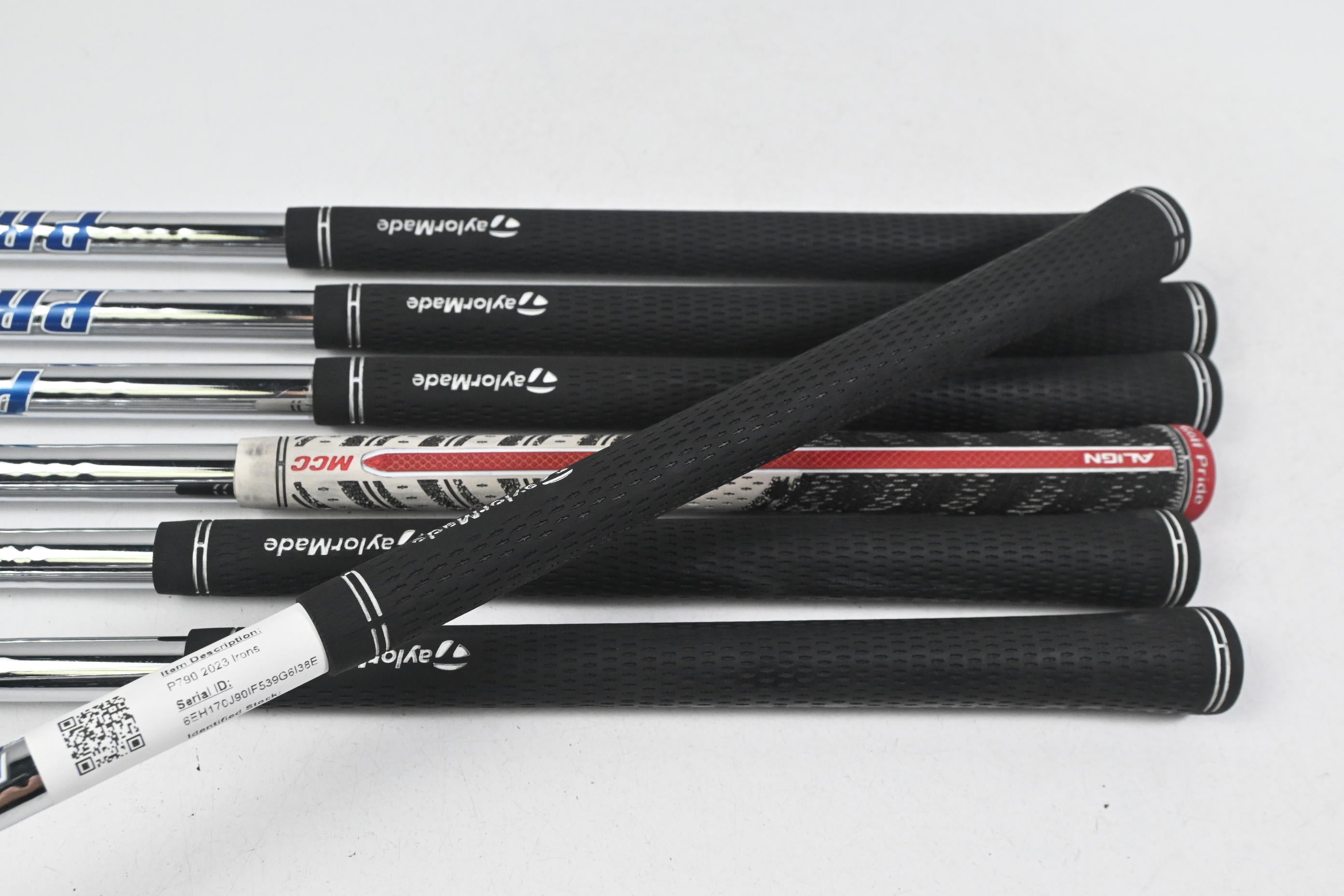 Taylormade P790 2023 Irons / 4-PW / Stiff Flex Project X LZ 120 Shafts