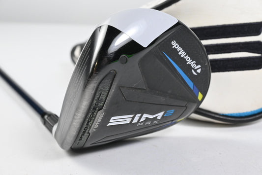 Left Hand Taylormade SIM2 Max #3 Wood / 15 Degree / Regular Flex Fujikura Ventus