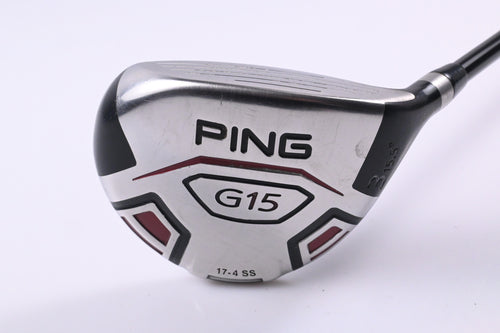 Ping G15 #3 Wood / 15.5 Degree / Regular Flex Aldila Serrano 75 Shaft