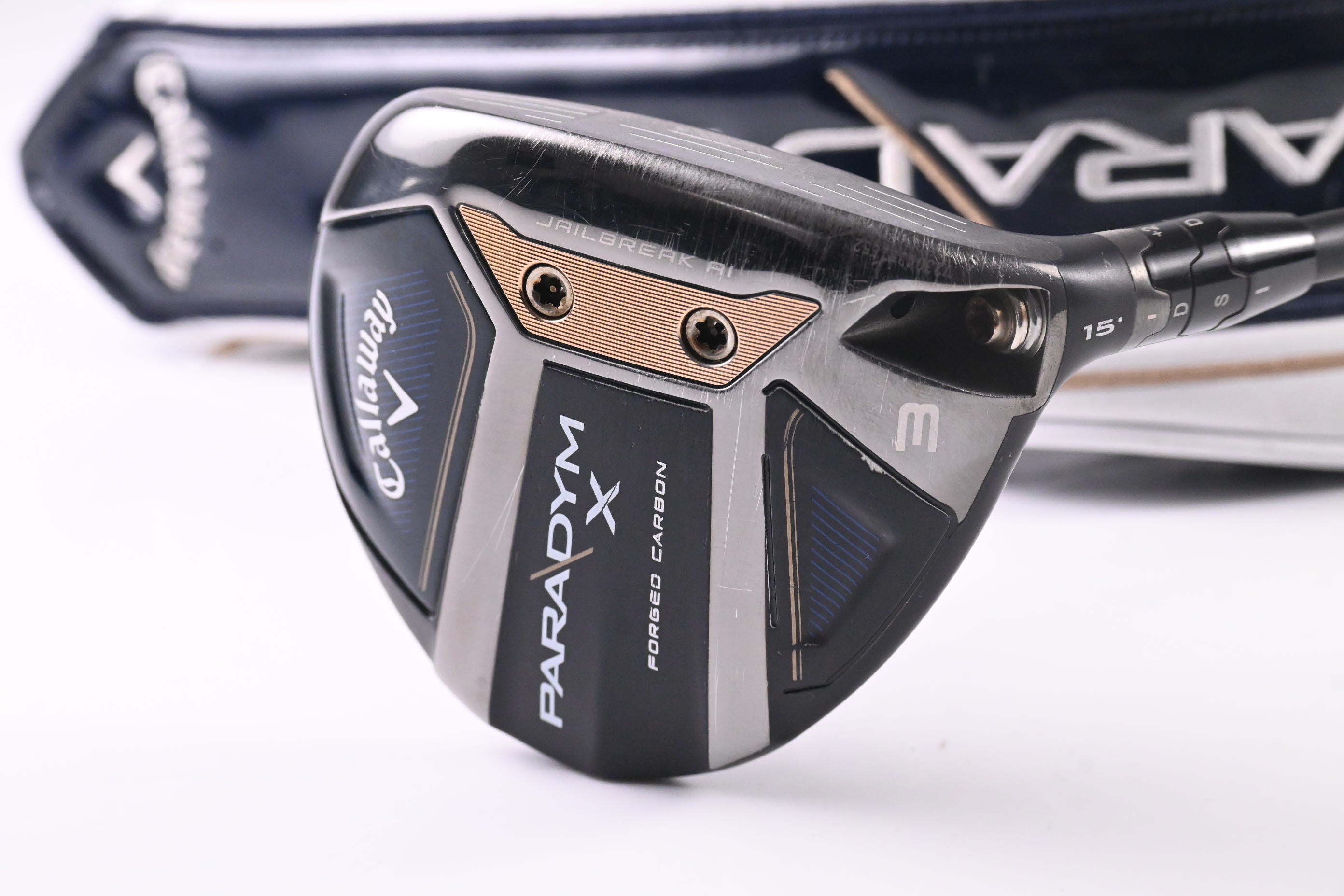 Callaway Paradym #3 Wood / 15 Degree / Regular Flex Tensei AV Blue 65 Shaft