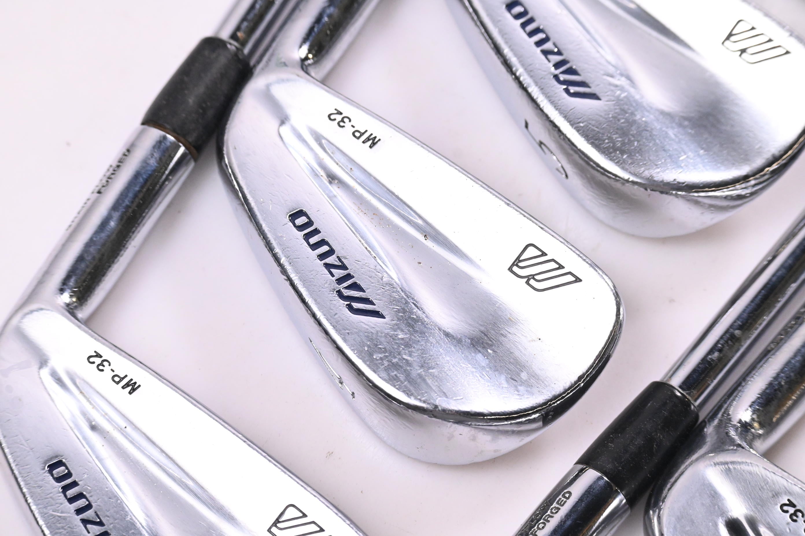 Mizuno MP-32 Irons / 3-PW / Stiff Flex Project X Rifle Flighted Precision Shafts
