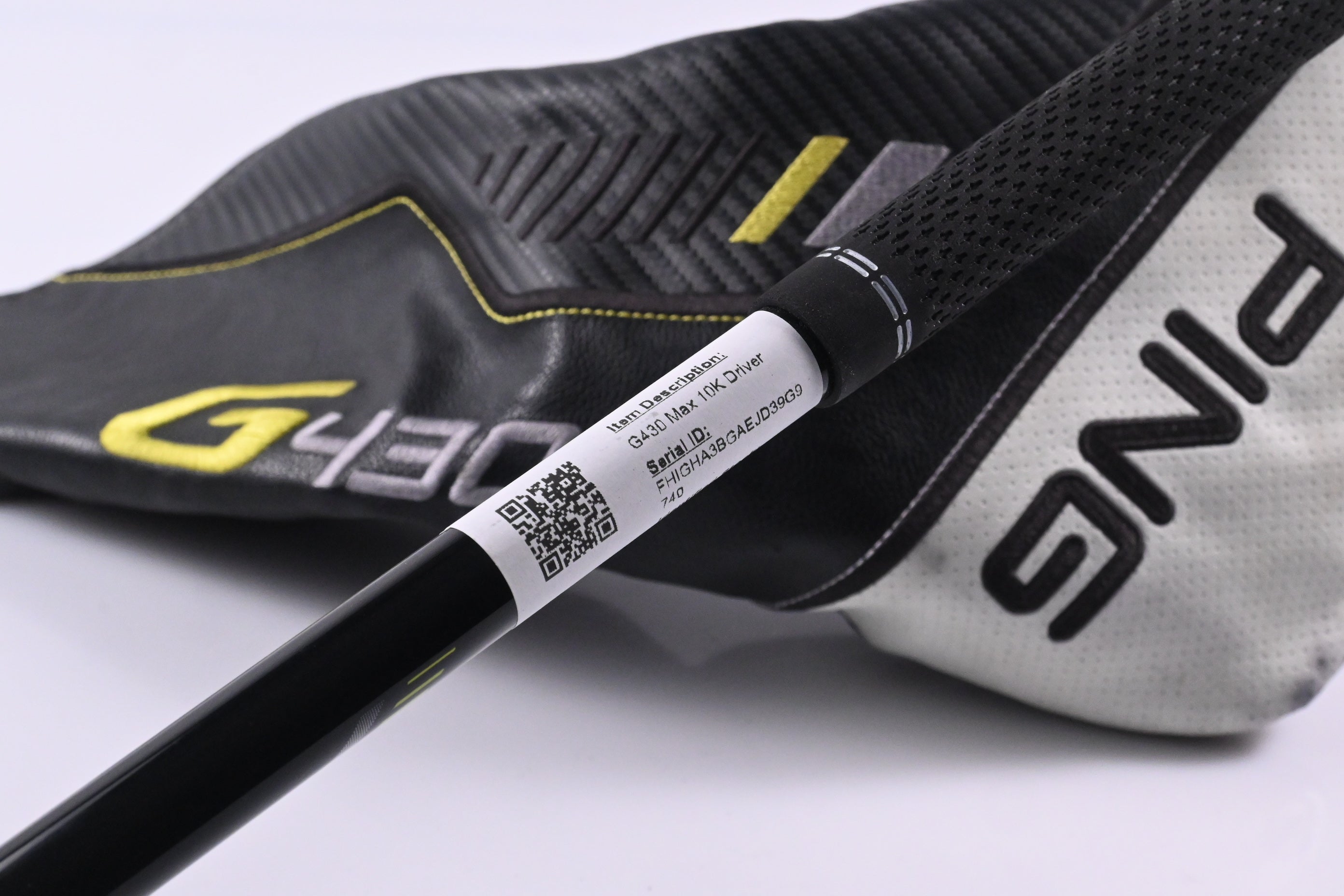 Ping G430 Max 10K Driver / 12 Degree / Regular Flex Ping Alta CB Black 55 Shaft