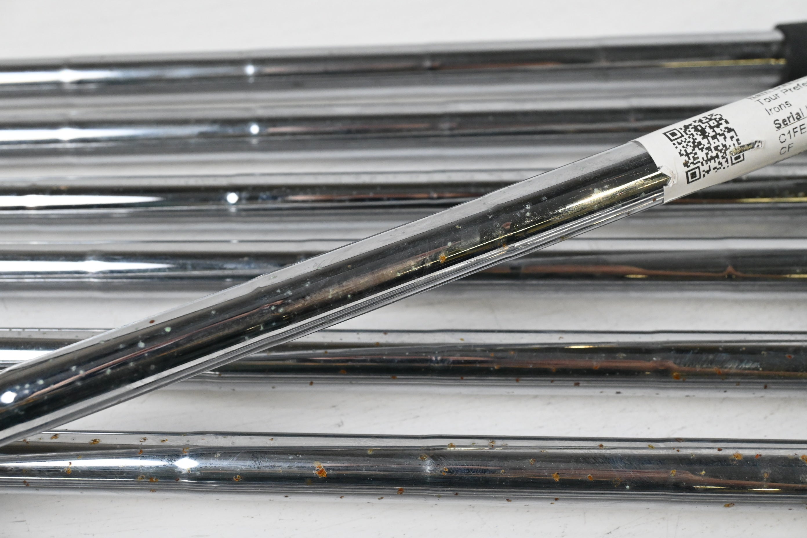 Taylormade Tour Preferred TP 2009 Irons / 3-PW / Stiff Flex Steel Shafts