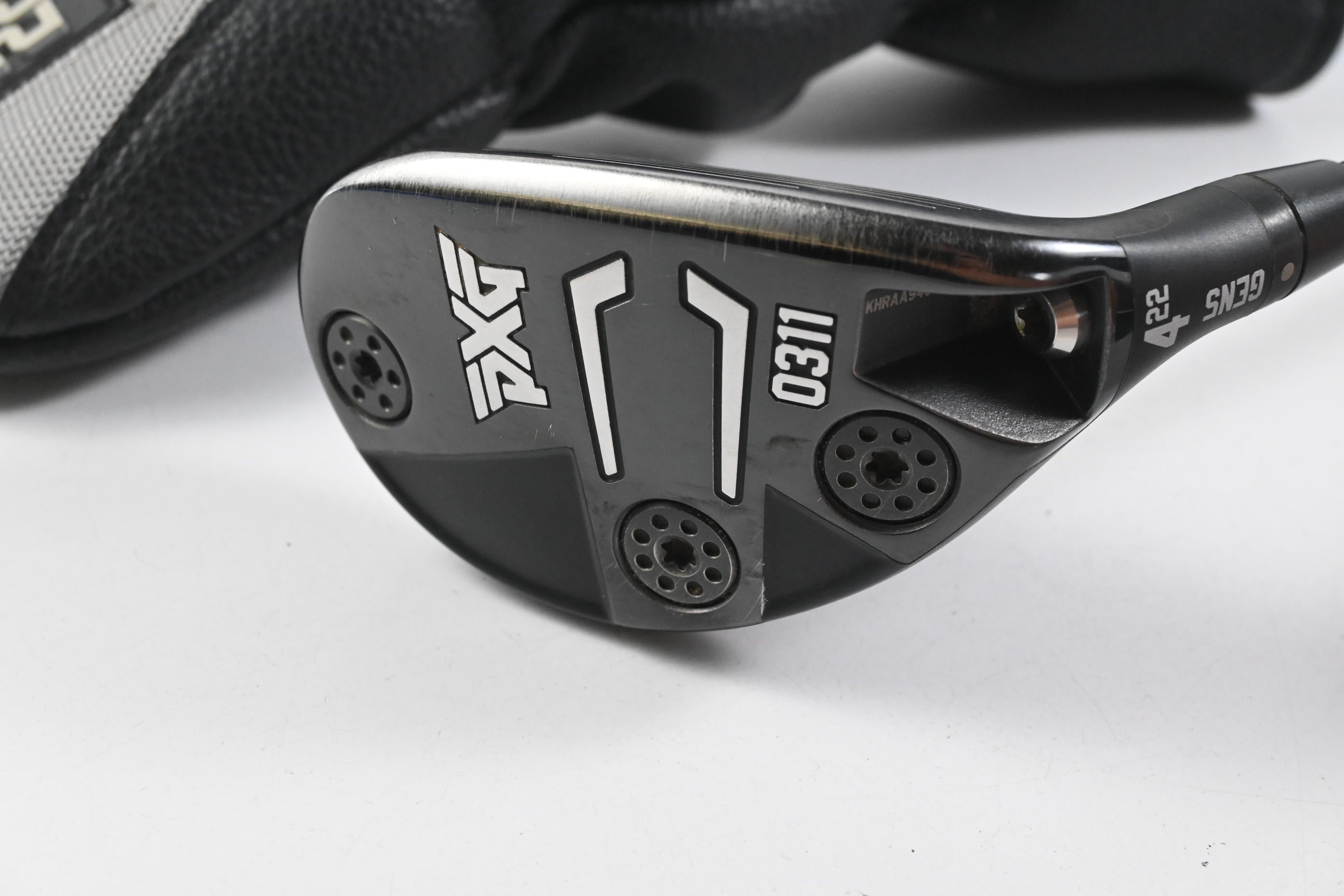 PXG 0311 Gen5 #4 Hybrid / 22 Degree / Stiff Flex Denali Charcoal 80 Shaft
